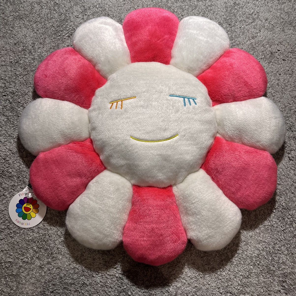 Takashi Murakami Takashi Murakami 60cm flower cushion pink white pillow Size ONE SIZE - 2 Thumbnail