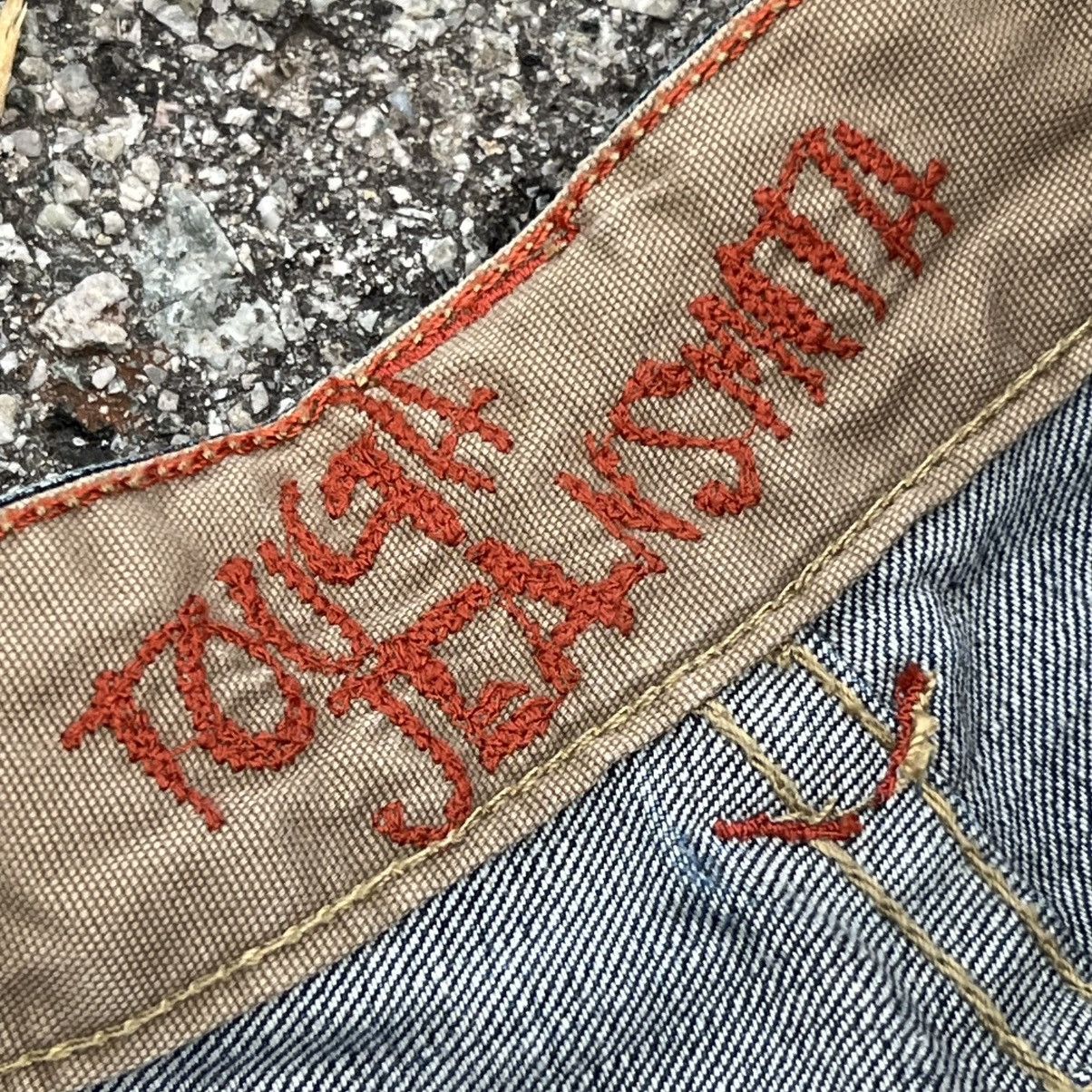 If Six Was Nine “TOUGH JEANSMITH” BOHAM MILITARY STYLE DISTRESSED JEANS Size US 36 / EU 52 - 10 Thumbnail