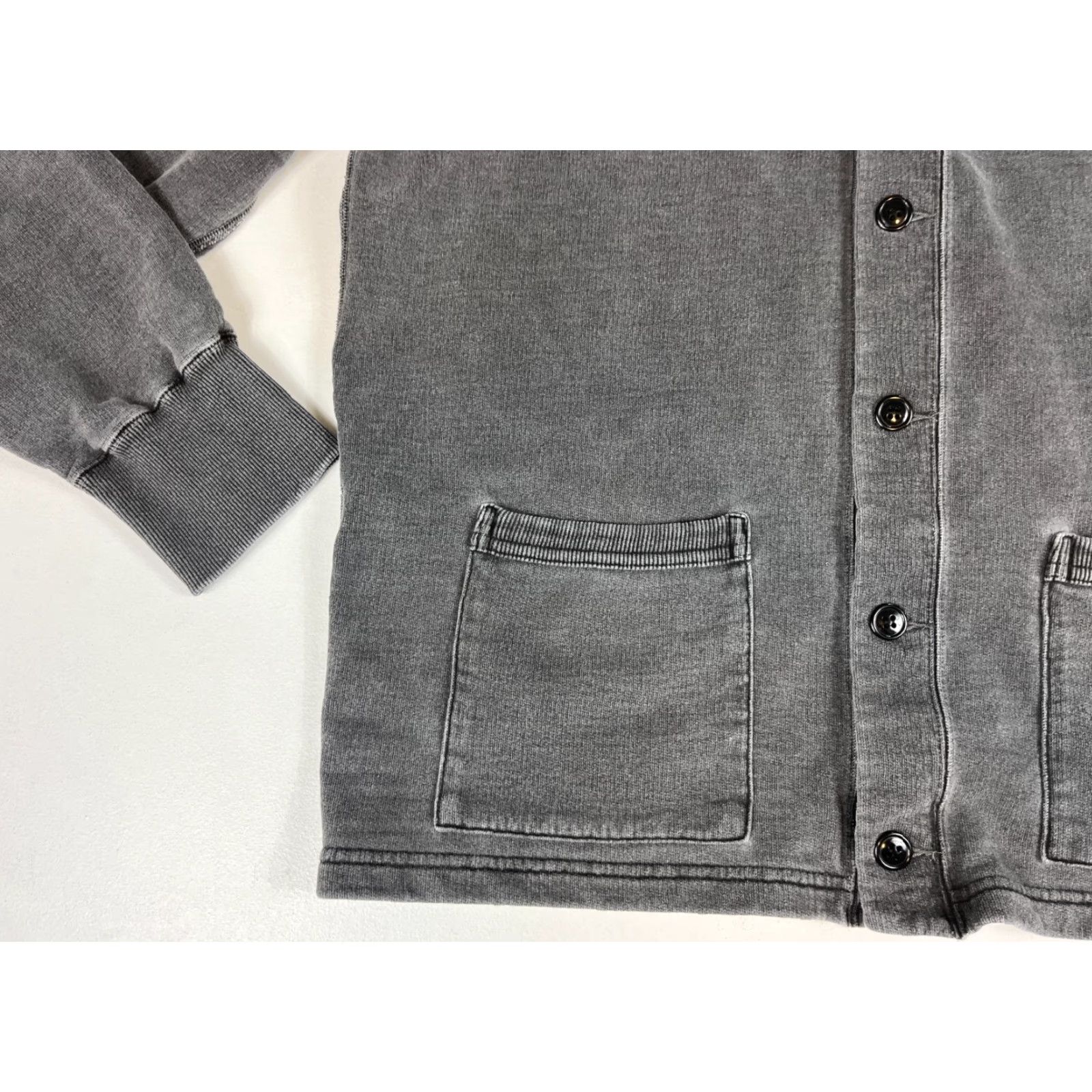 Todd Snyder Todd Snyder Men’s Cardigan Sweatshirt Sweatshirt Cardigan XL Gray Canada 100% Cotton Vintage? (adjust as per rules) Size US XL / EU 56 / 4 - 7 Thumbnail