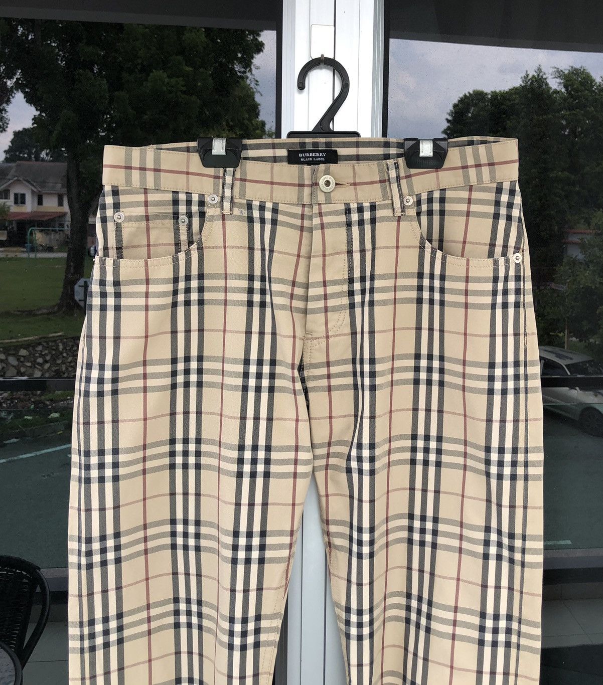 Burberry Burberry Black Label Men’s Check Pants Size US 30 / EU 46 - 2 Thumbnail