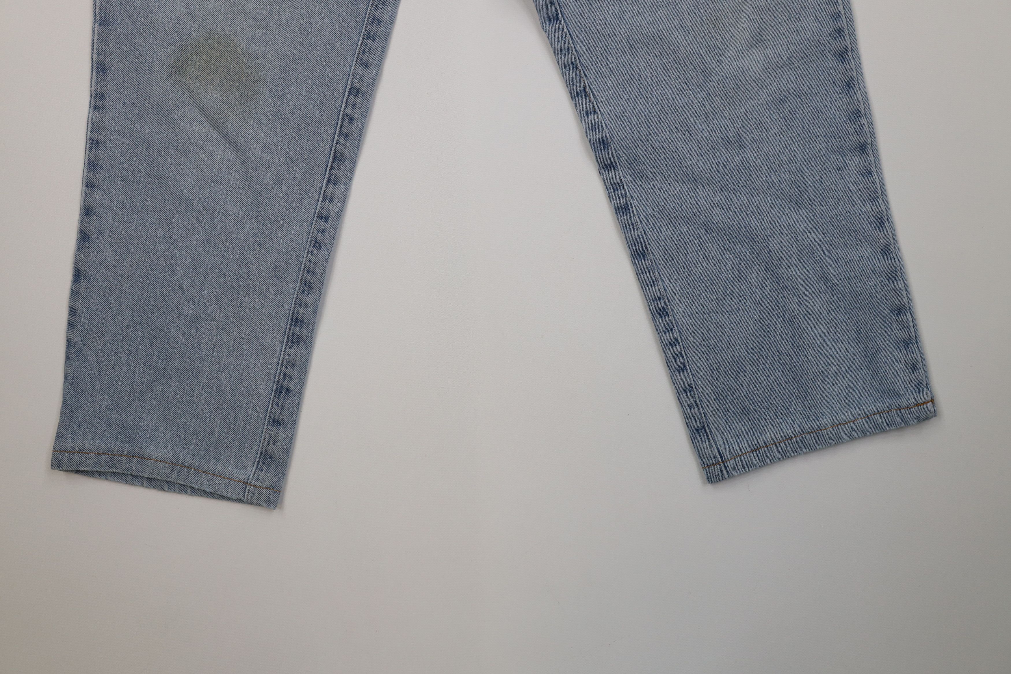 Guess Vintage 90s Guess Relaxed Fit Denim Jeans Blue Cotton USA Size US 33 - 4 Thumbnail