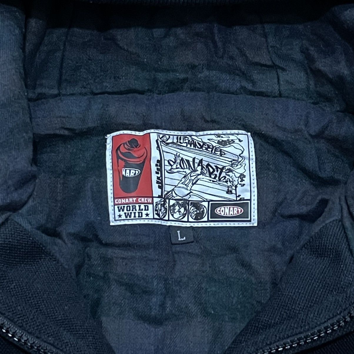 Japanese Brand Vtg Conart Crew Subway Graffiti Jacket Size US L / EU 52-54 / 3 - 6 Thumbnail