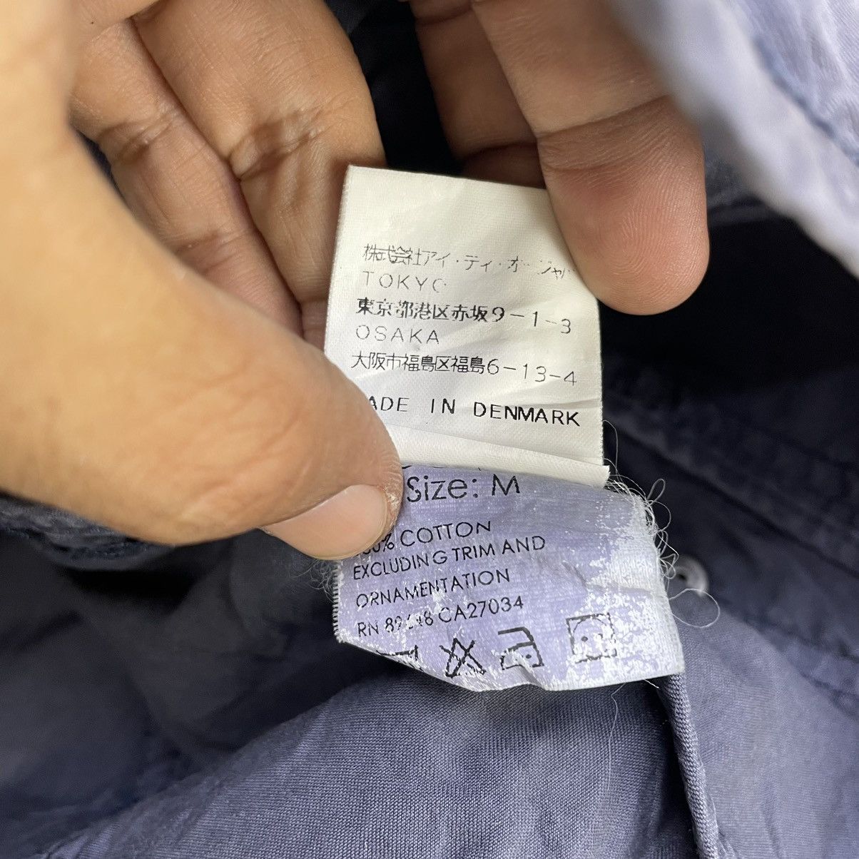 Japanese Brand Japanese Brand Blue Willis Awesome Jacket Size S / US 4 / IT 40 - 5 Thumbnail