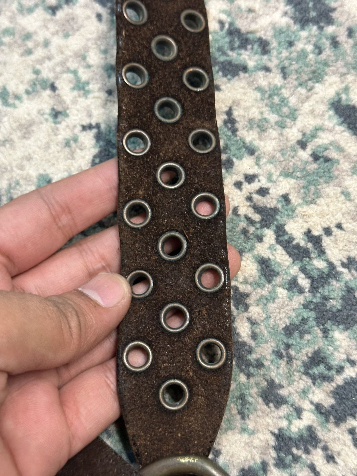 Japanese Brand Vintage Made In Italy Buckle Leather Belt Size ONE SIZE - 11 Thumbnail