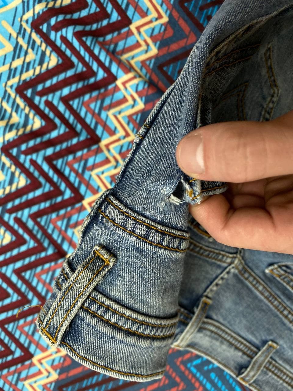 Vintage × Wrangler Vintage Wrangler Faded Wash Style Jeans Size US 38 / EU 54 - 6 Thumbnail
