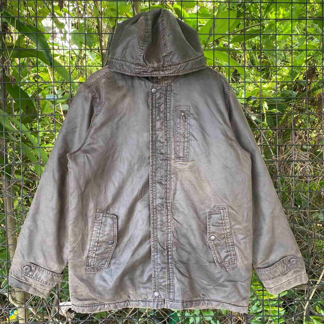 Japanese Brand × Vintage Vtg Think Pink Fleece Hoodies Zipper Jacket Size US L / EU 52-54 / 3 - 2 Thumbnail