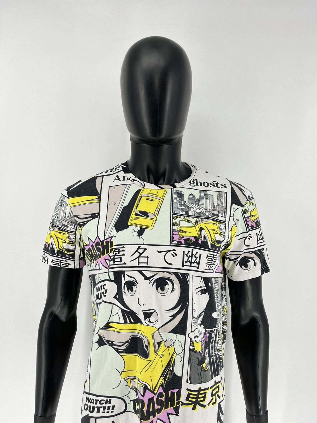 Anime Vintage Manga Panel tee Art Tee Anima Tee Graphic Tee Size US M / EU 48-50 / 2 - 1 Thumbnail