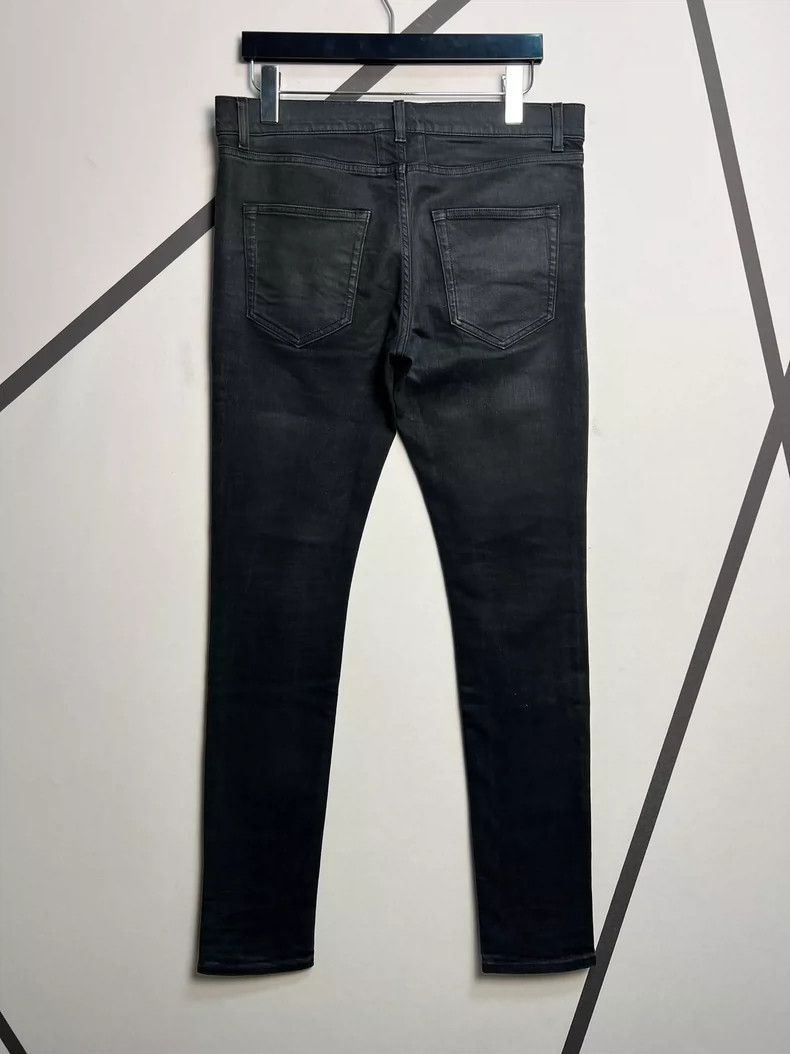 Saint Laurent Paris Saint Laurent Paris15 Fall/Winter Smoky Black Cat Whiskers Size US 32 / EU 48 - 2 Thumbnail