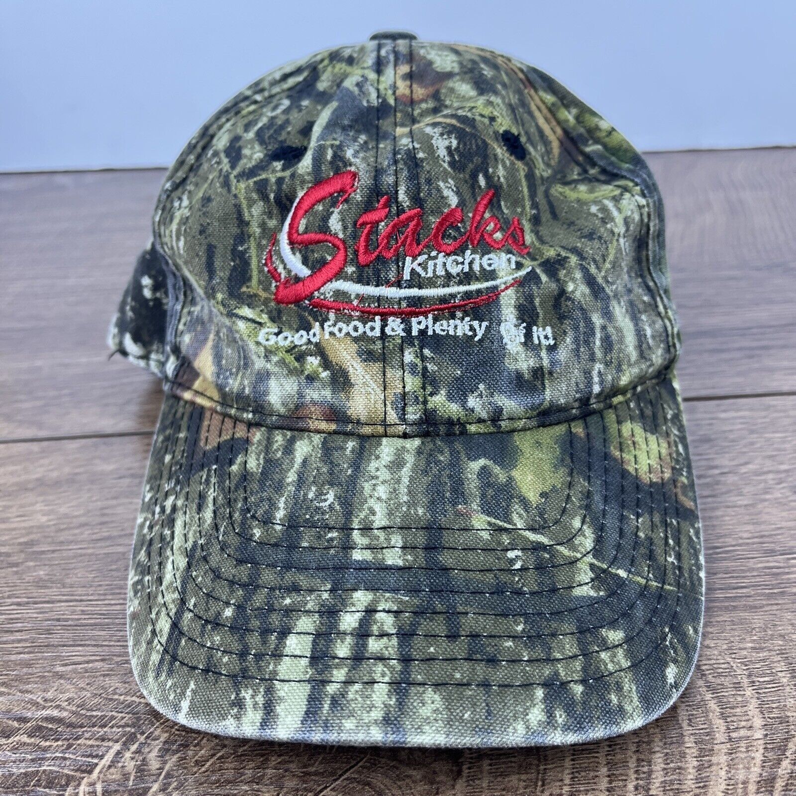 Other Stacks Kitchen Camo Hat Stacks Green Hat Adjustable Adult Si Size ONE SIZE - 1 Thumbnail