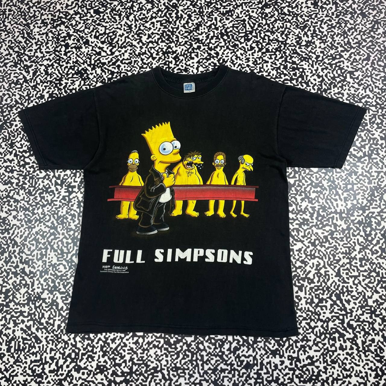 Cartoon Network Vintage 1998 Simspons Humor Cartoon Faded T-shirt 90s Size US L / EU 52-54 / 3 - 1 Thumbnail