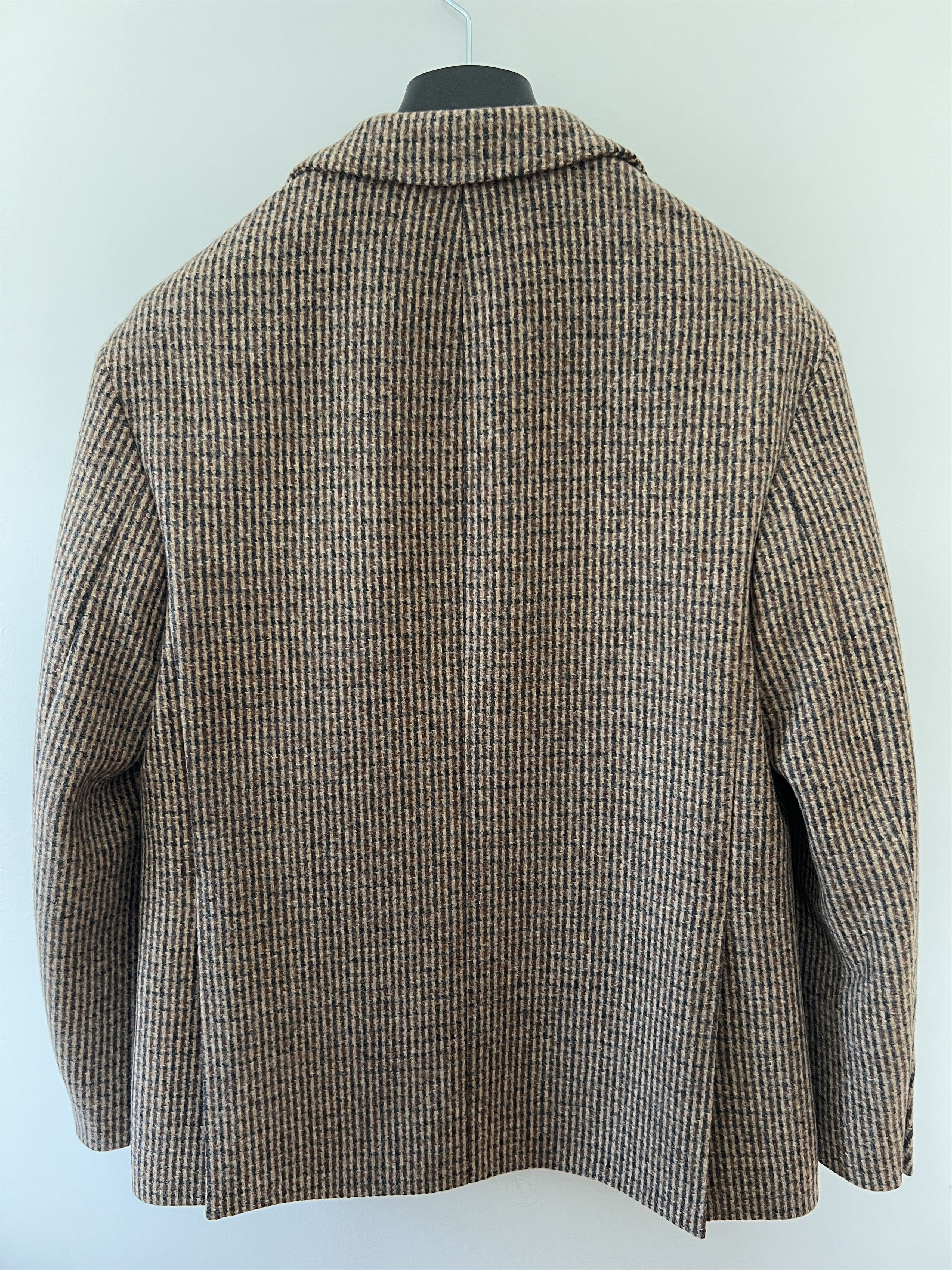 Officine Generale Officine Generale Houndstooth Wool-Blend Sportcoat NWT Size 36S - 2 Thumbnail