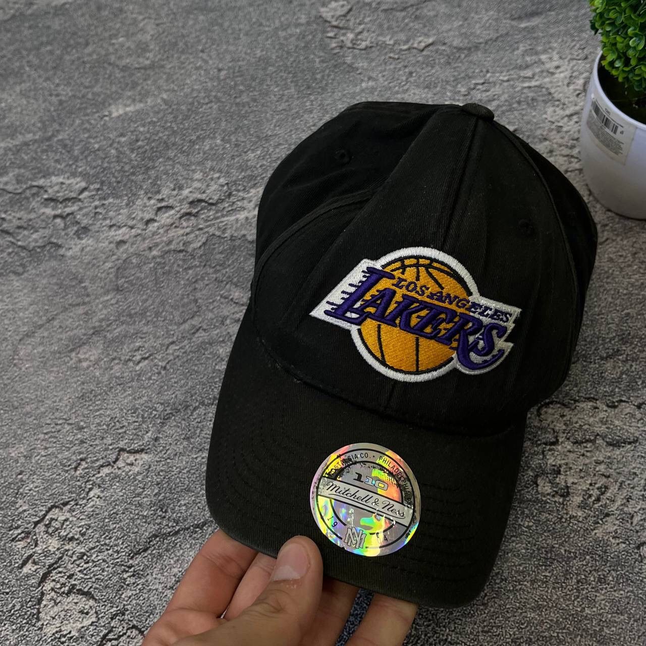 Vintage Vintage Mitchell Ness 110 Los Angeles Lakers Snapback Size ONE SIZE - 3 Thumbnail