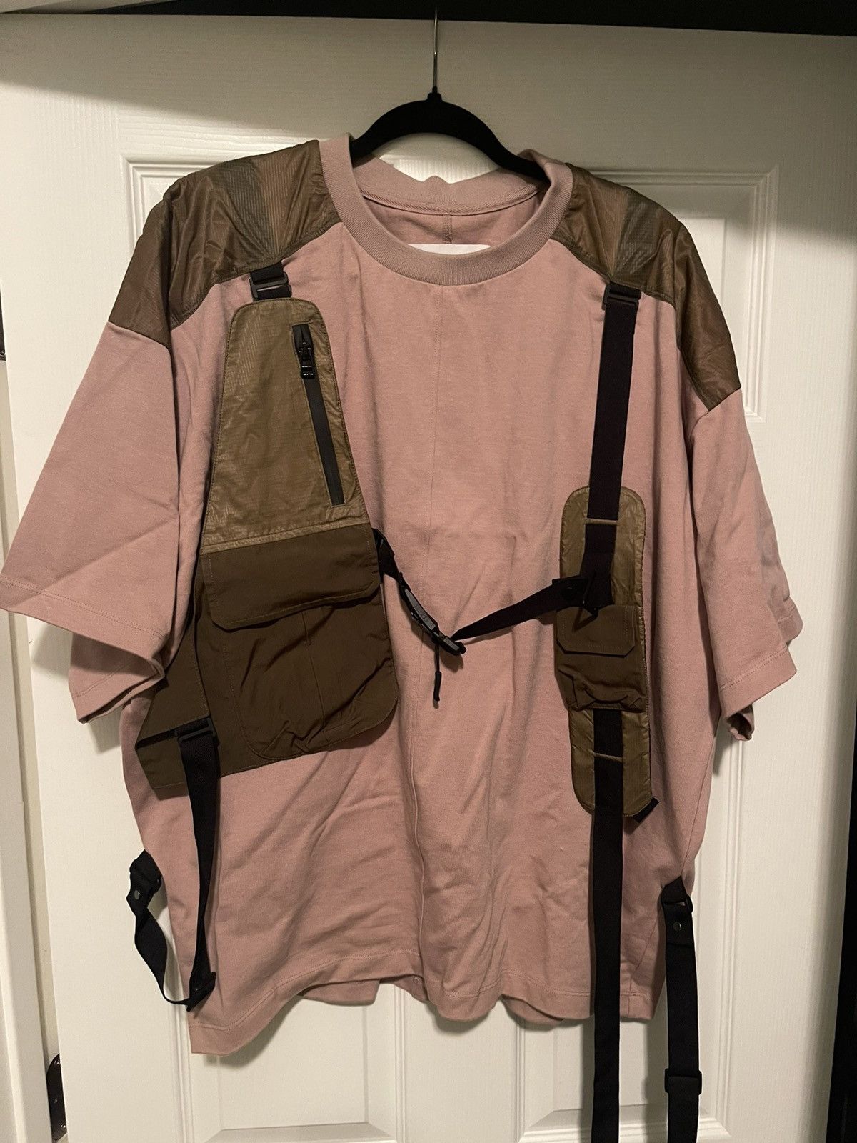 A. A. Spectrum Pink & Khaki Alnnaji T-Shirt Size US M / EU 48-50 / 2 - 2 Thumbnail