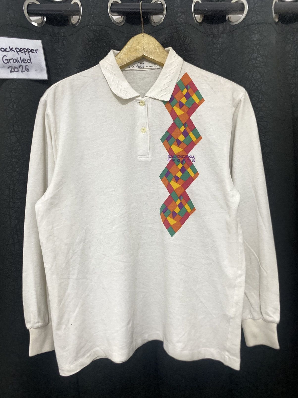 Vintage Balenciaga L/S Polos