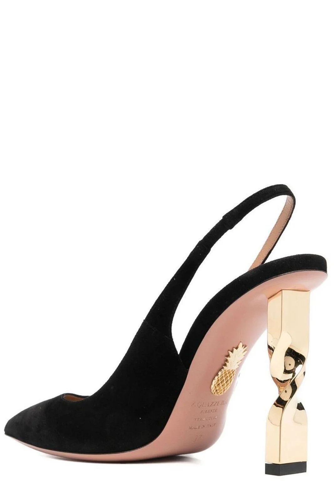 Aquazzura o1srvl11e1024 Pump in Black Size US 8 / IT 38 - 3 Thumbnail