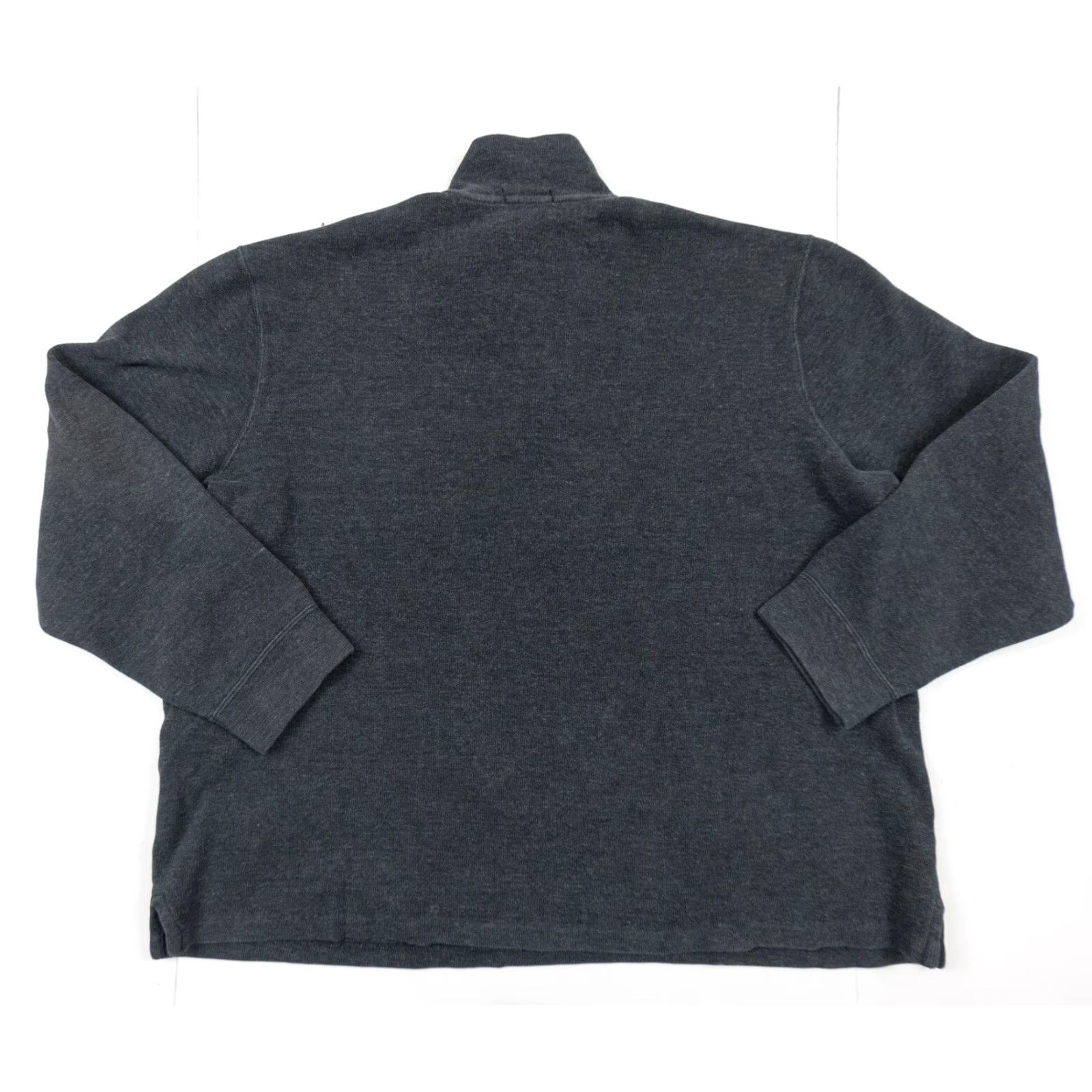 Polo Ralph Lauren VINTAGE Polo Ralph Lauren Sweater Mens 2XL Gray 1/4 Zip Pullover Preppy Size US XXL / EU 58 / 5 - 6 Thumbnail