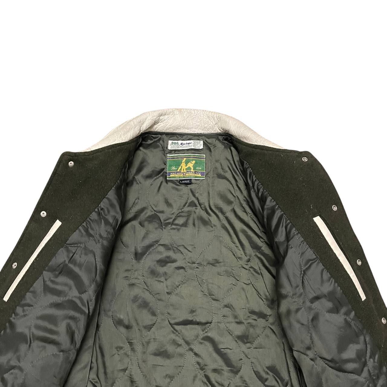 Japanese Brand Vintage Machope Cuthbert Gumption Varsity Jacket Leather Size US L / EU 52-54 / 3 - 13 Thumbnail