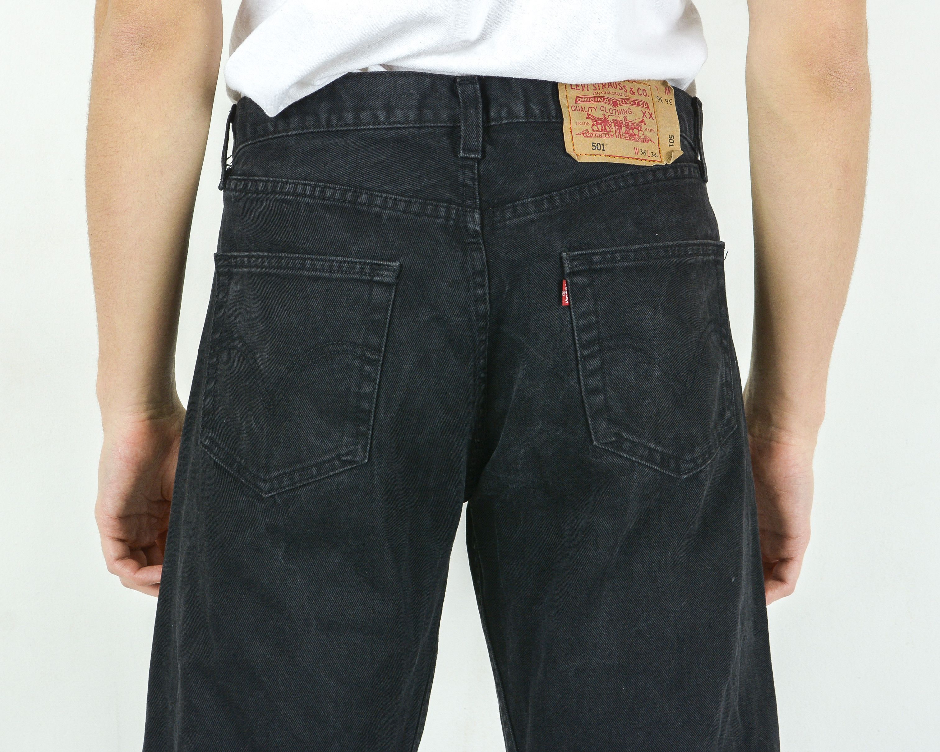 Levi's 501 W36 L28 Regular Straight Jeans Trousers Pants Everyday Size US 36 / EU 52 - 5 Thumbnail