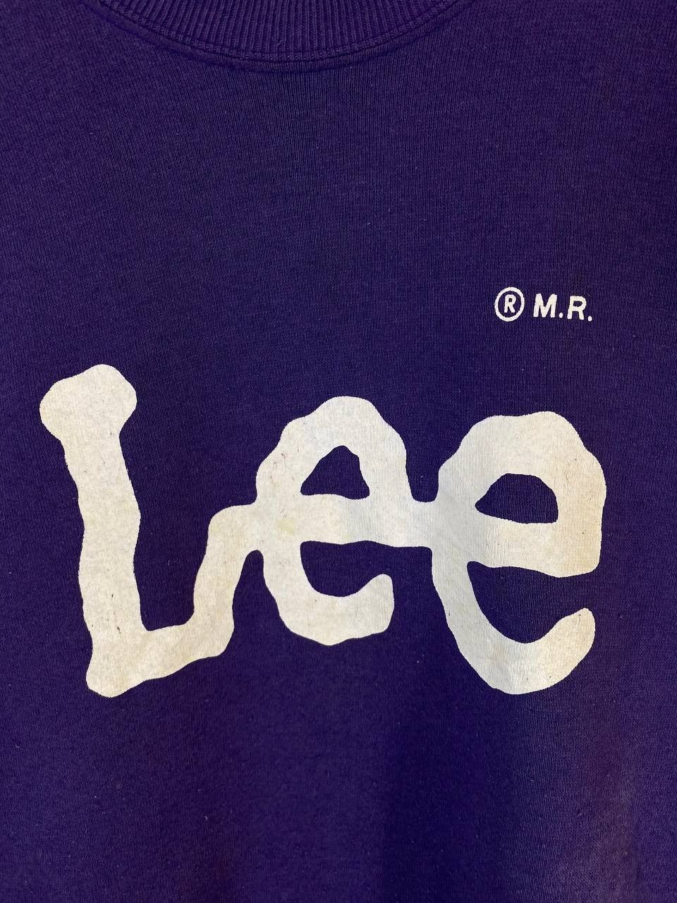 Lee vintage lee spellout sweatshirt made in usa Size US L / EU 52-54 / 3 - 2 Thumbnail