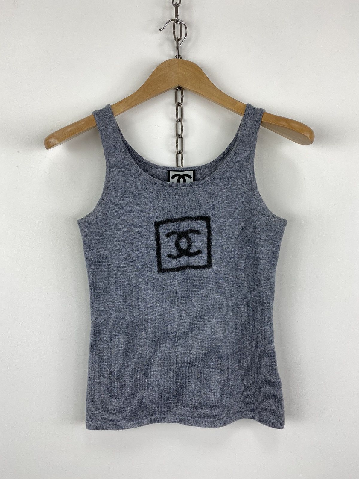 Vintage chanel tank top hotsell