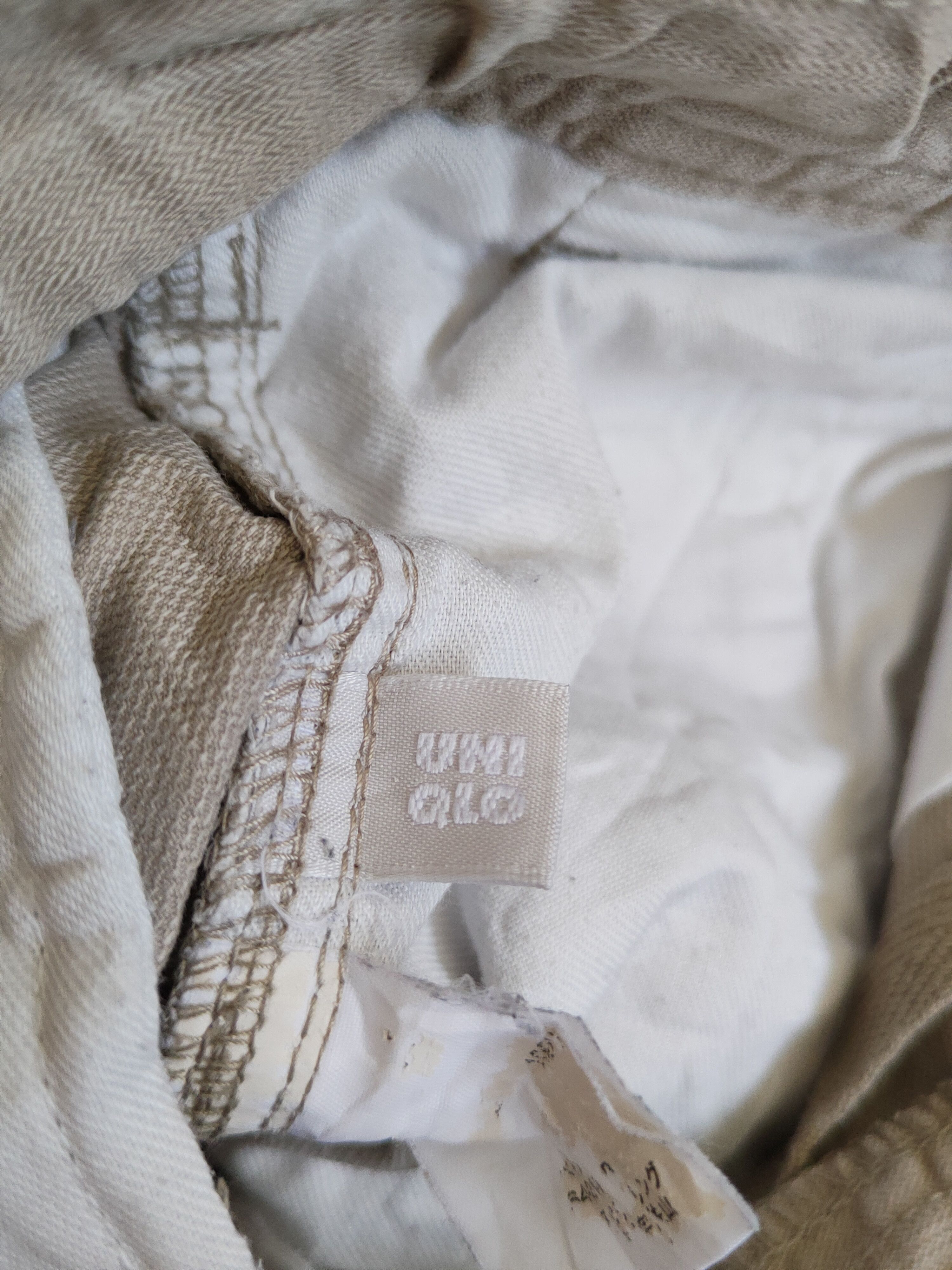 Japanese Brand Uniqlo Beige Multipocket Tactical Cargo Pants #S1341 Size US 31 - 17 Thumbnail