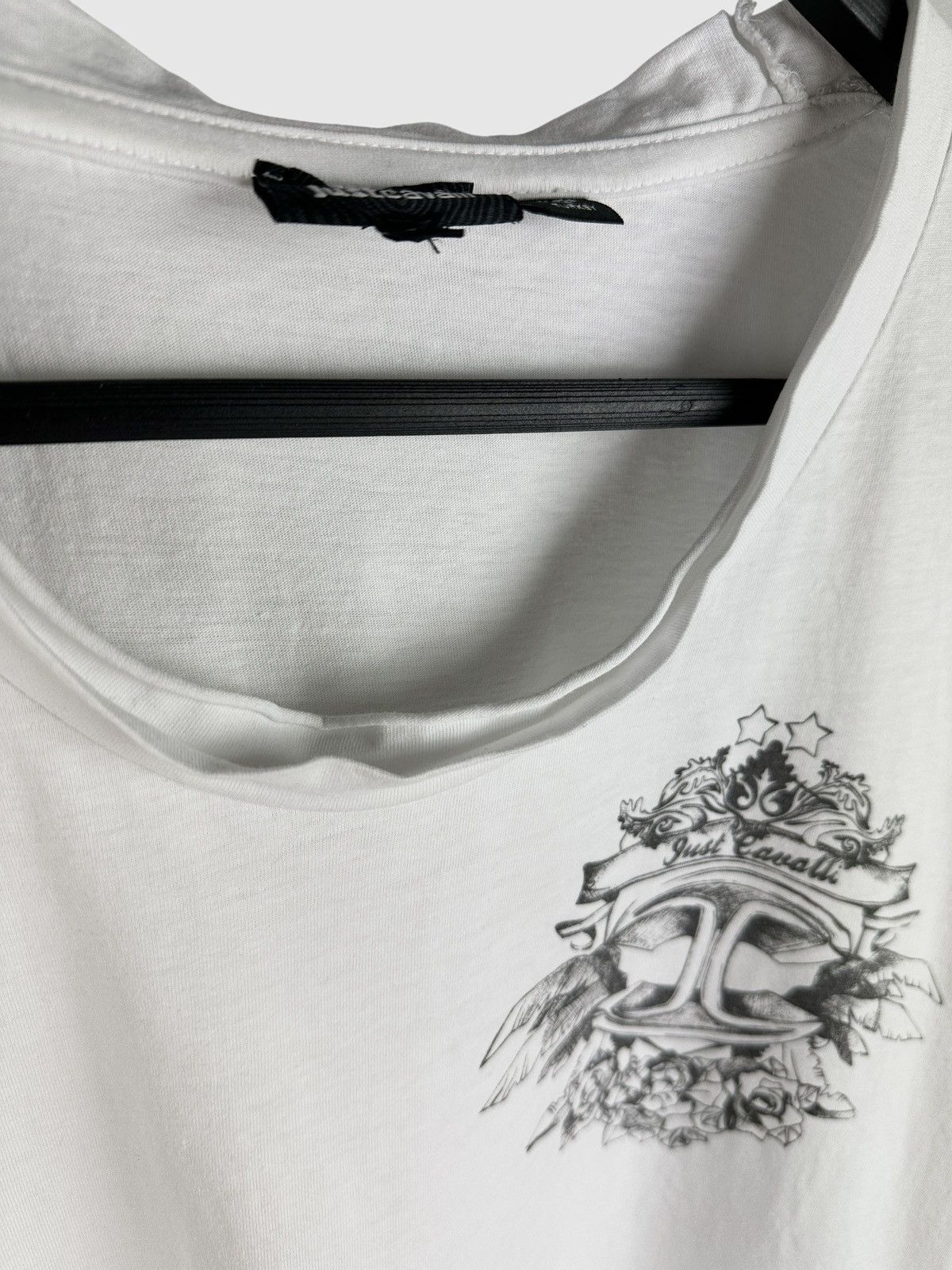 Just Cavalli Just Cavalli Men’s White T-Shirt Size US M / EU 48-50 / 2 - 5 Thumbnail
