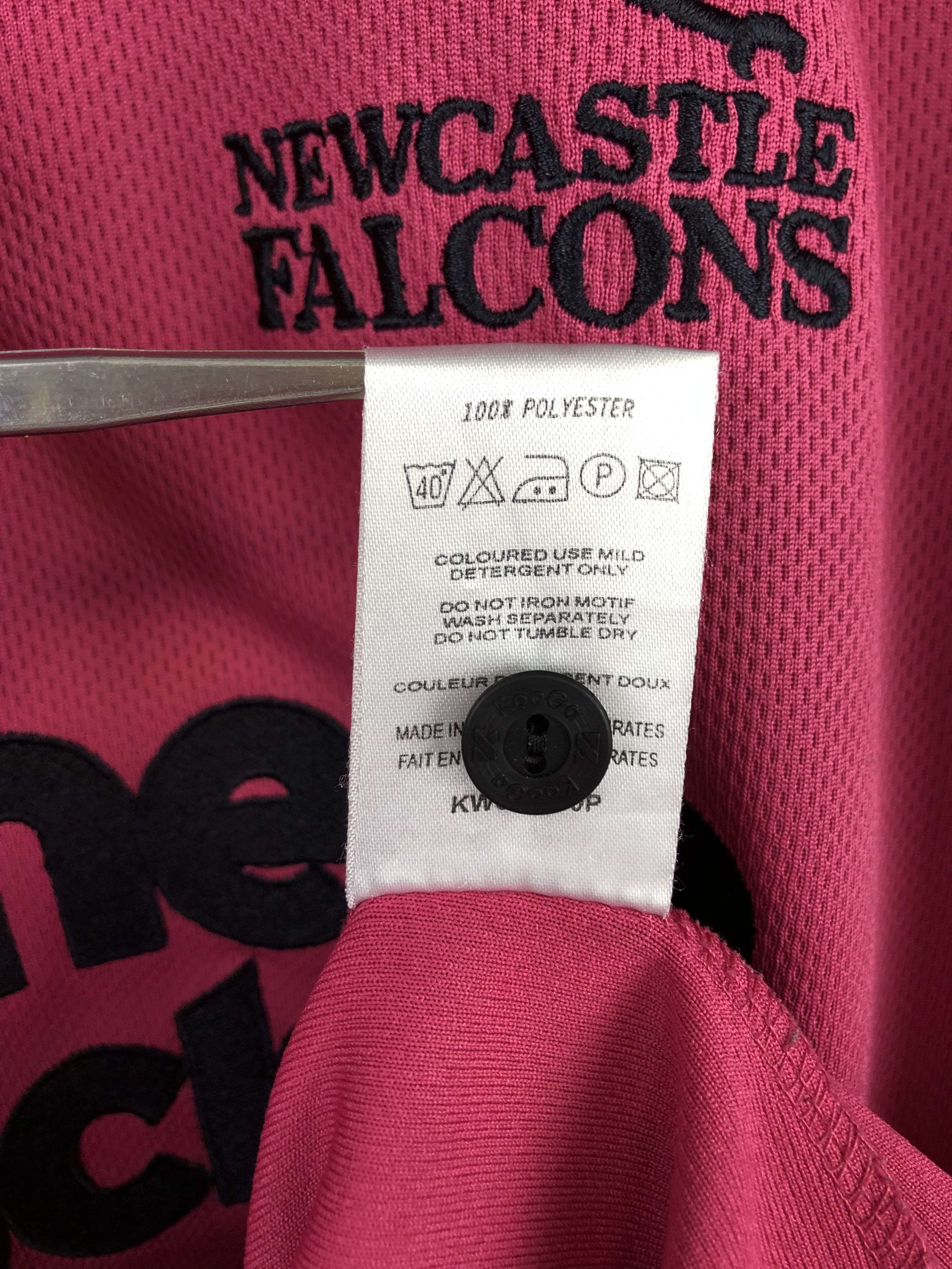 Vintage Newcastle Falcons Rugby Union Jersey Shirt Rare