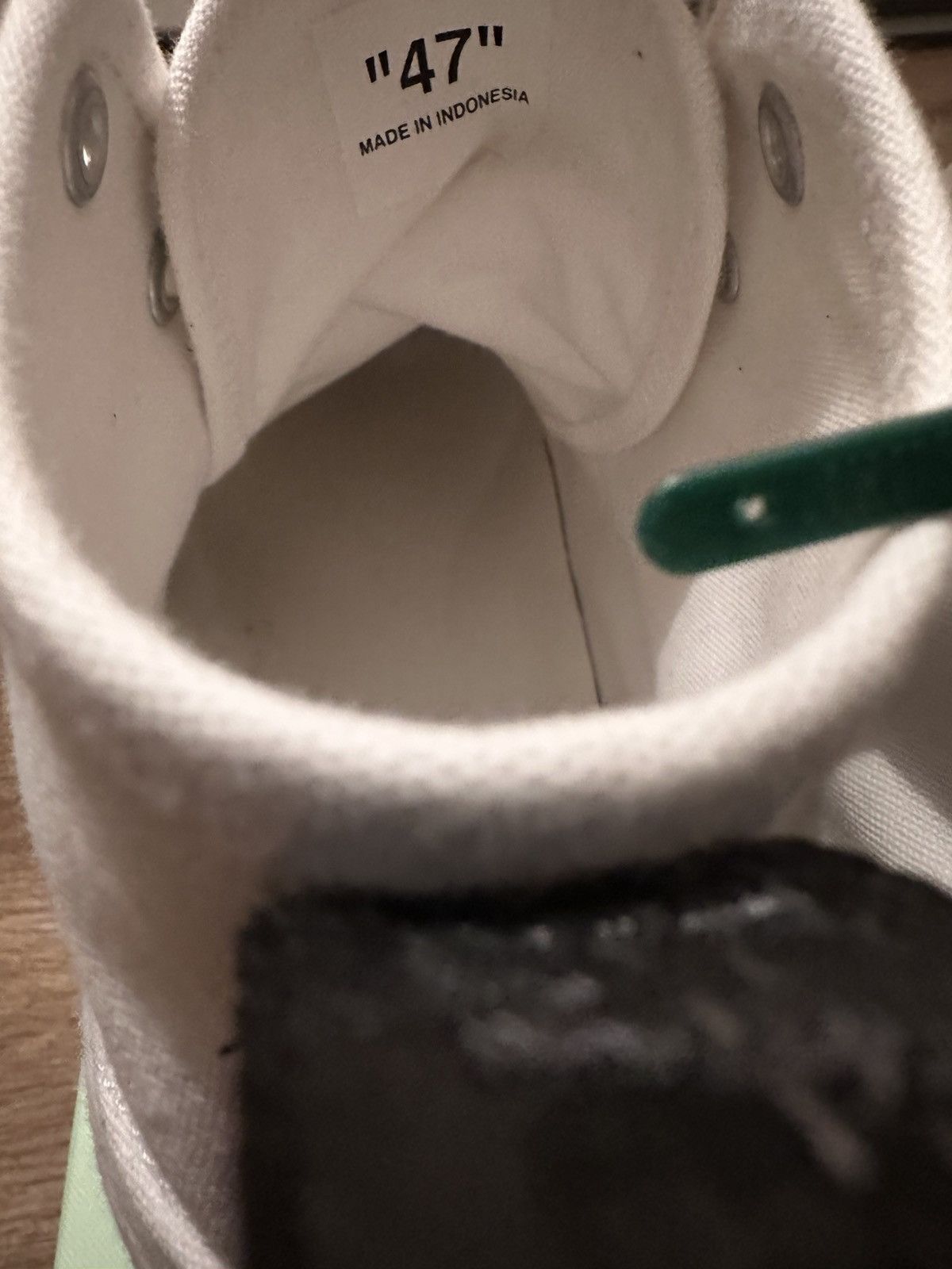 Off-White Off White Vulcanized Sneaker White Size US 14 / EU 47 - 5 Thumbnail