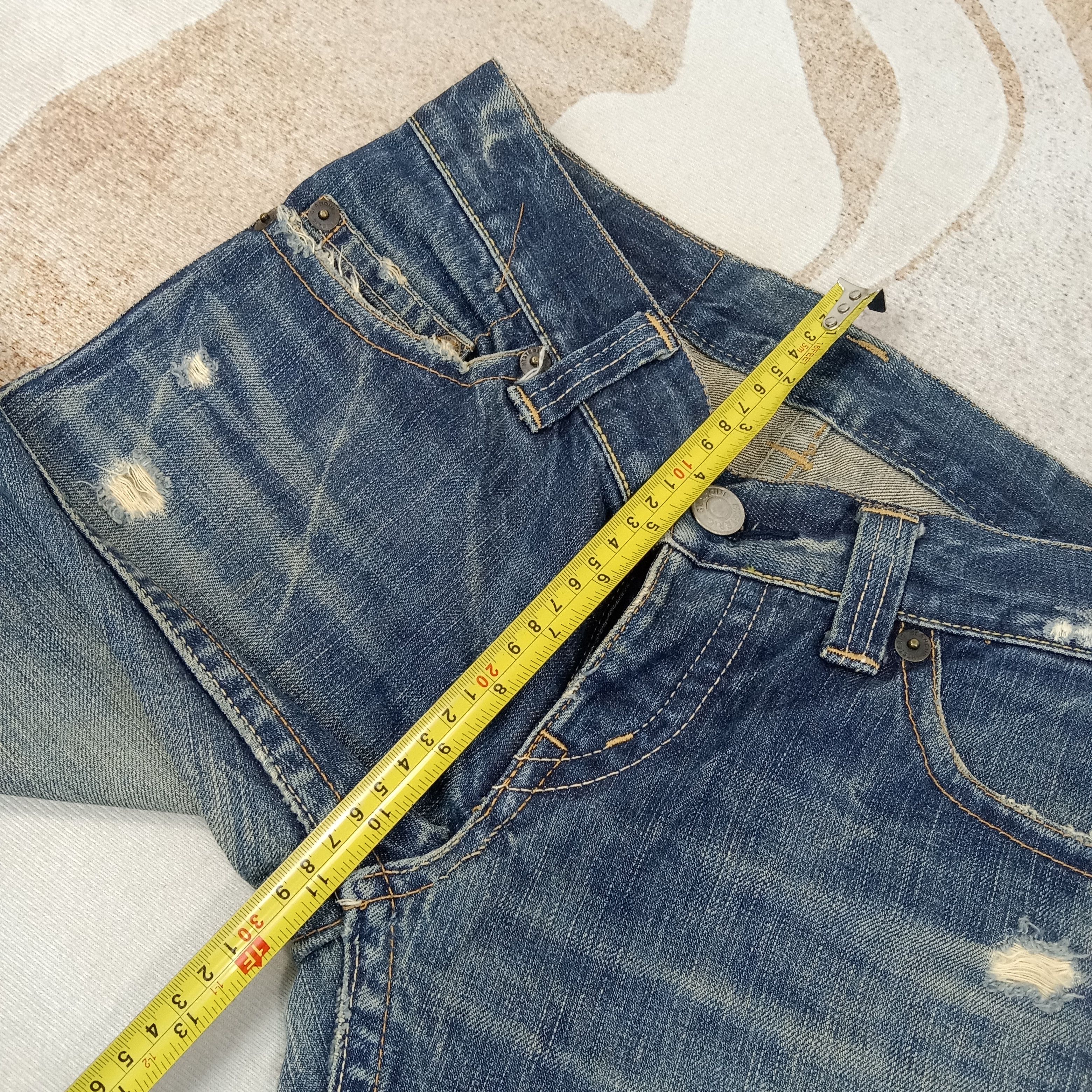 Hysteric Glamour Hysteric Glamour Kinky Distressed Denim Jeans C258N12 Size 31" - 11 Thumbnail