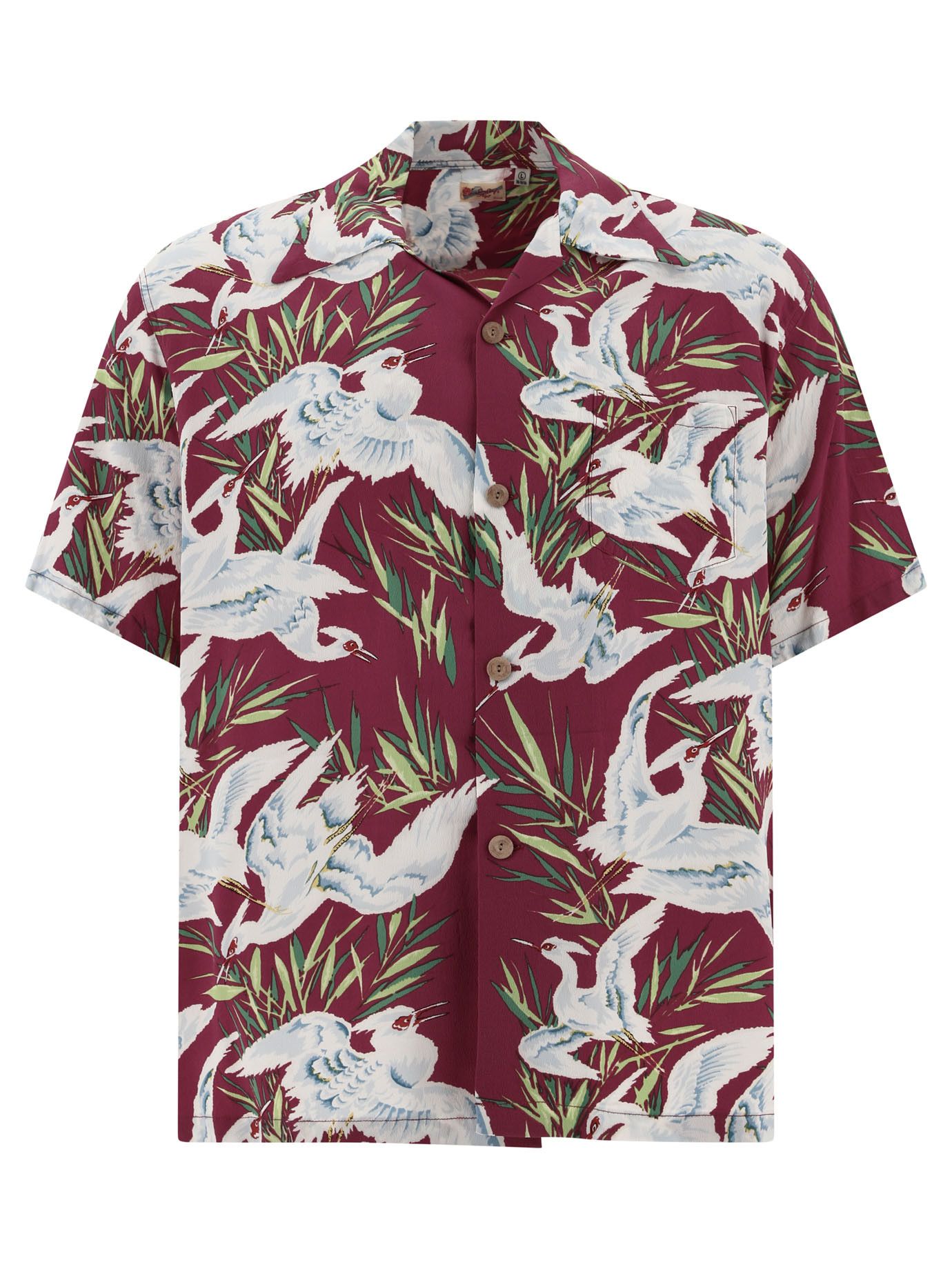 Sun Surf White Egret Shirt Size US M / EU 48-50 / 2 - 1 Thumbnail