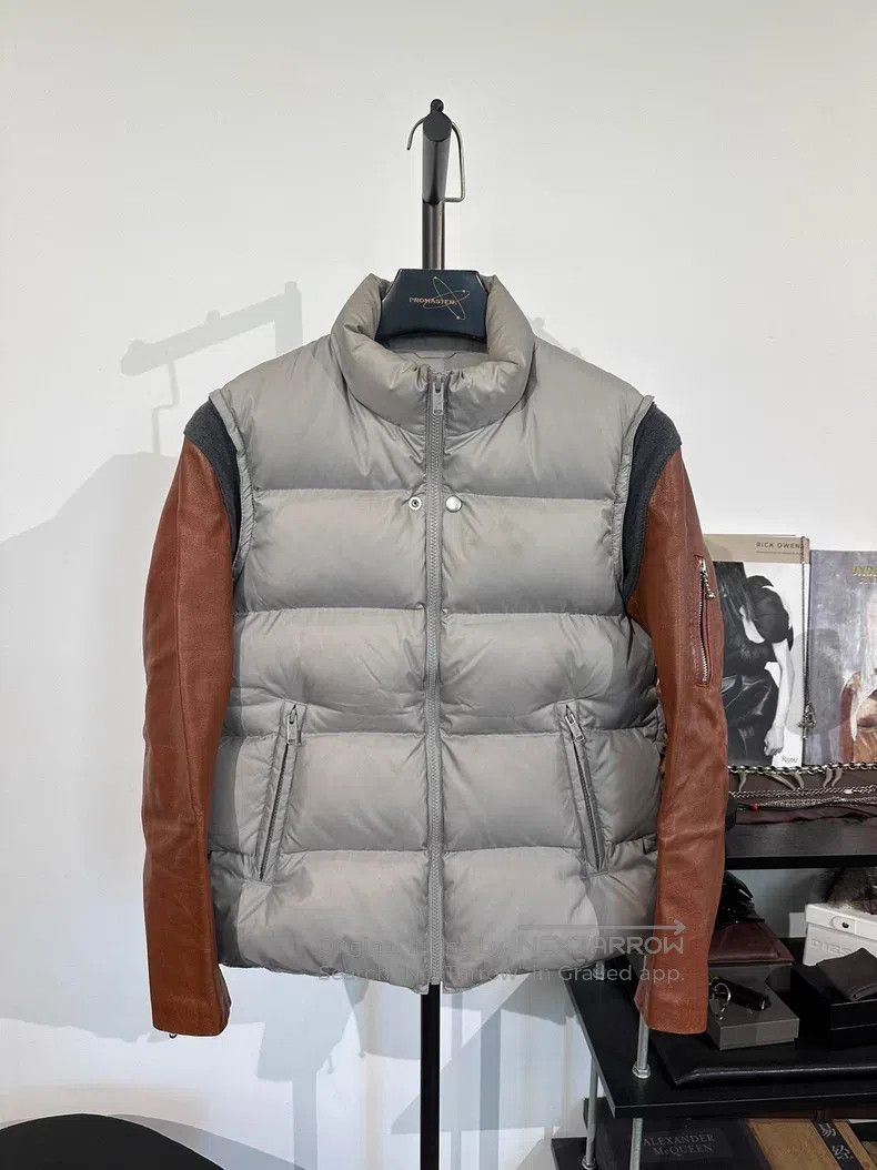 Undercover Undercover Sheepskin Patchwork Sleeve Down Jacket Size US S / EU 44-46 / 1 - 1 Thumbnail