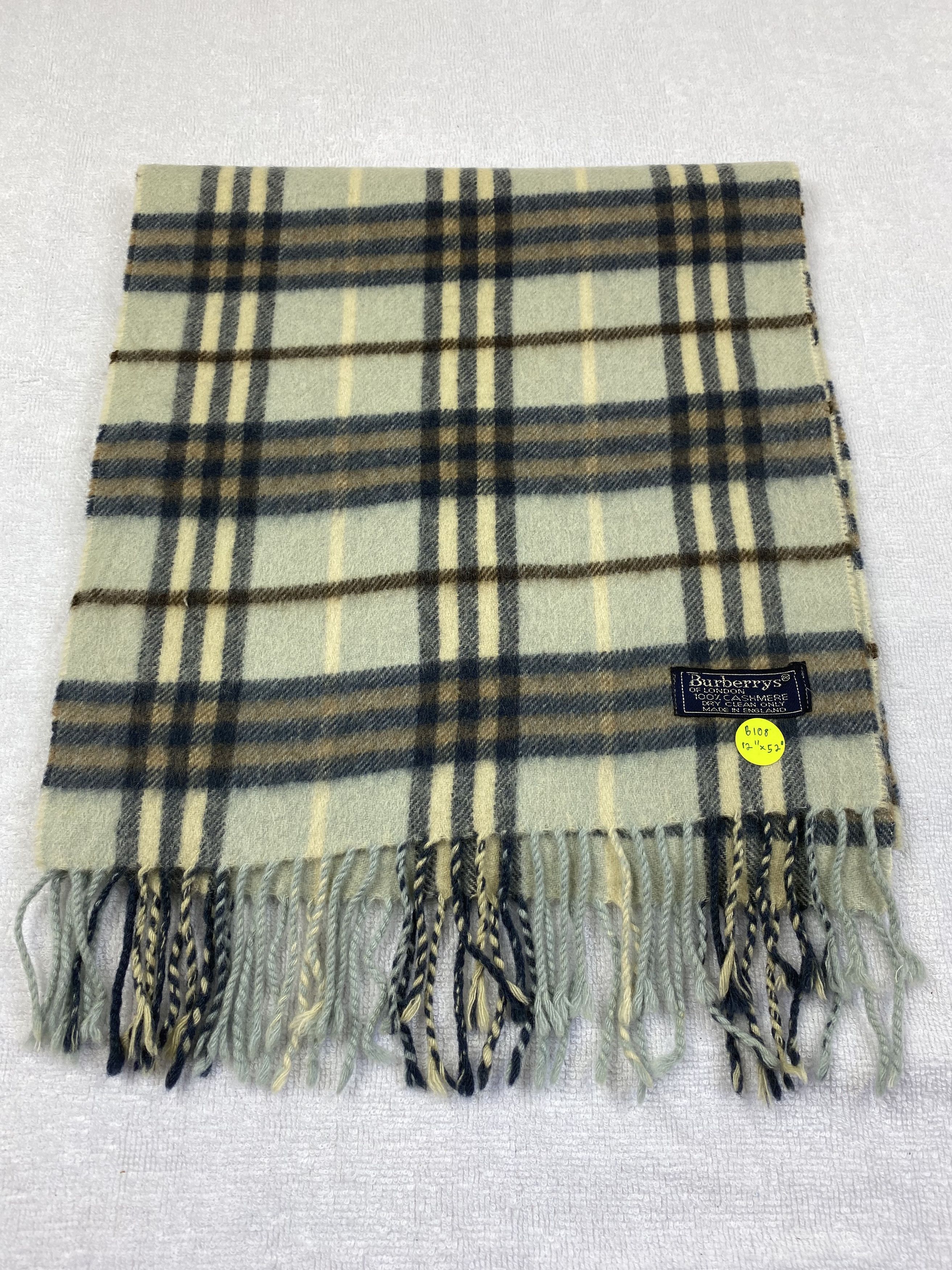 Burberry Burberry Cashmere Scarf / Muffler / Neckwear Size ONE SIZE - 3 Thumbnail