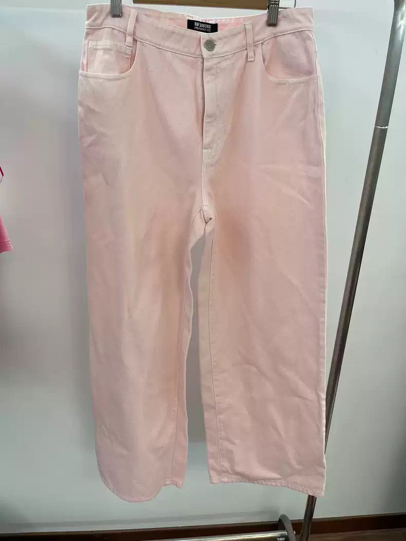 パンツ RAF SIMONS Women Straight Pants 221W317 PINK 13786878XQ_12_f.jpg
