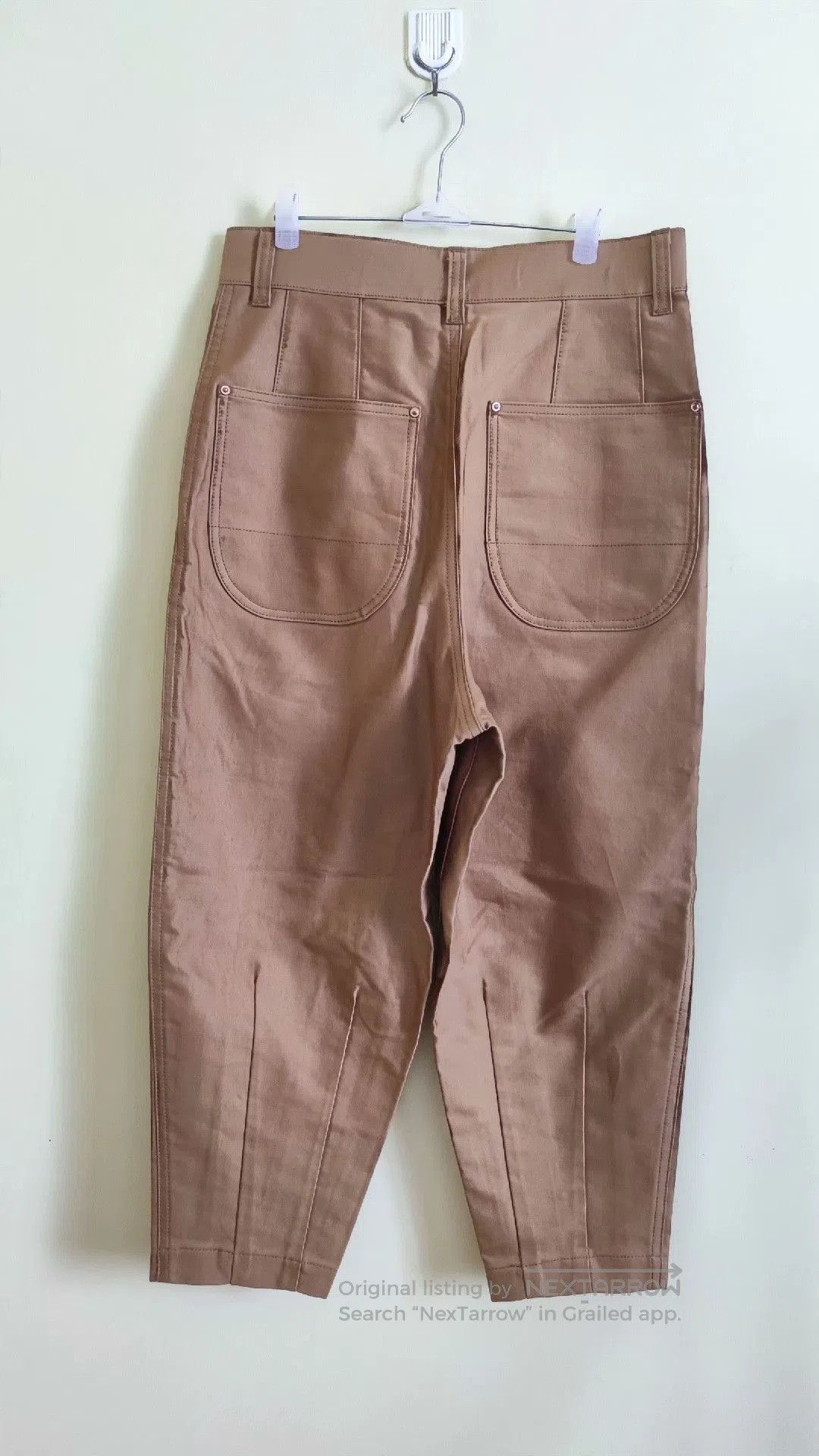 Junya Watanabe gold brown casual tapered pants for men. Size US 26 / EU 42 - 2 Thumbnail