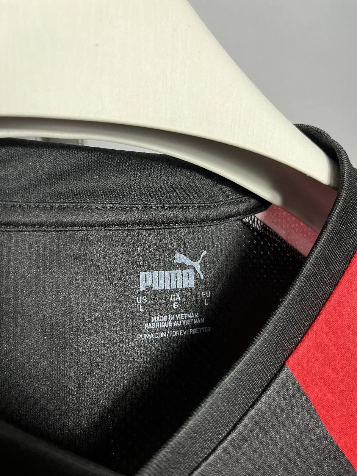 Puma Puma Manchester City Away Soccer Jersey 2022 2023 Black Red Size US L / EU 52-54 / 3 - 6 Thumbnail