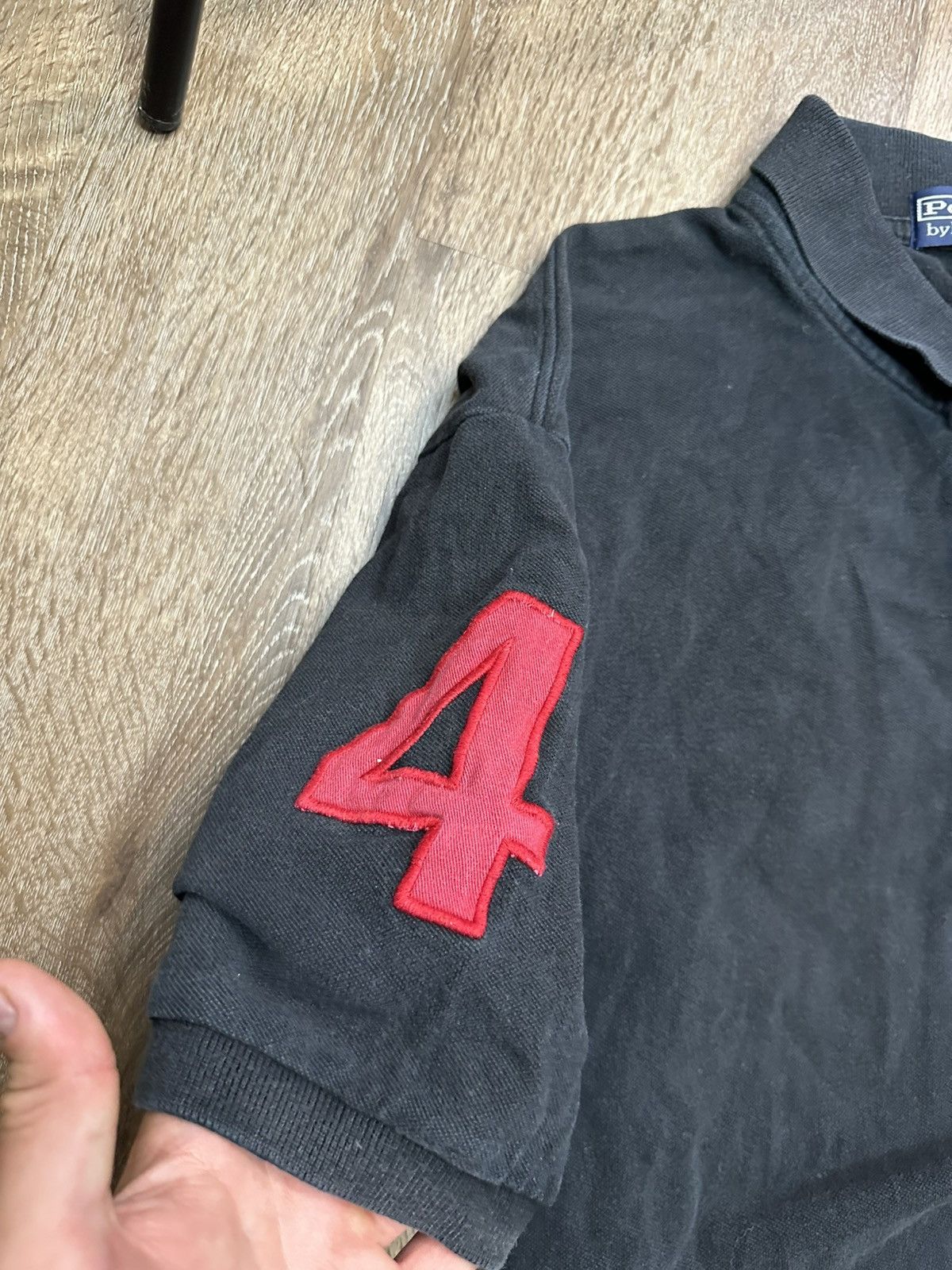 Polo Ralph Lauren Vintage Polo Ralph Lauren T-Shirt Number 4 Big Logo Size US XL / EU 56 / 4 - 4 Thumbnail