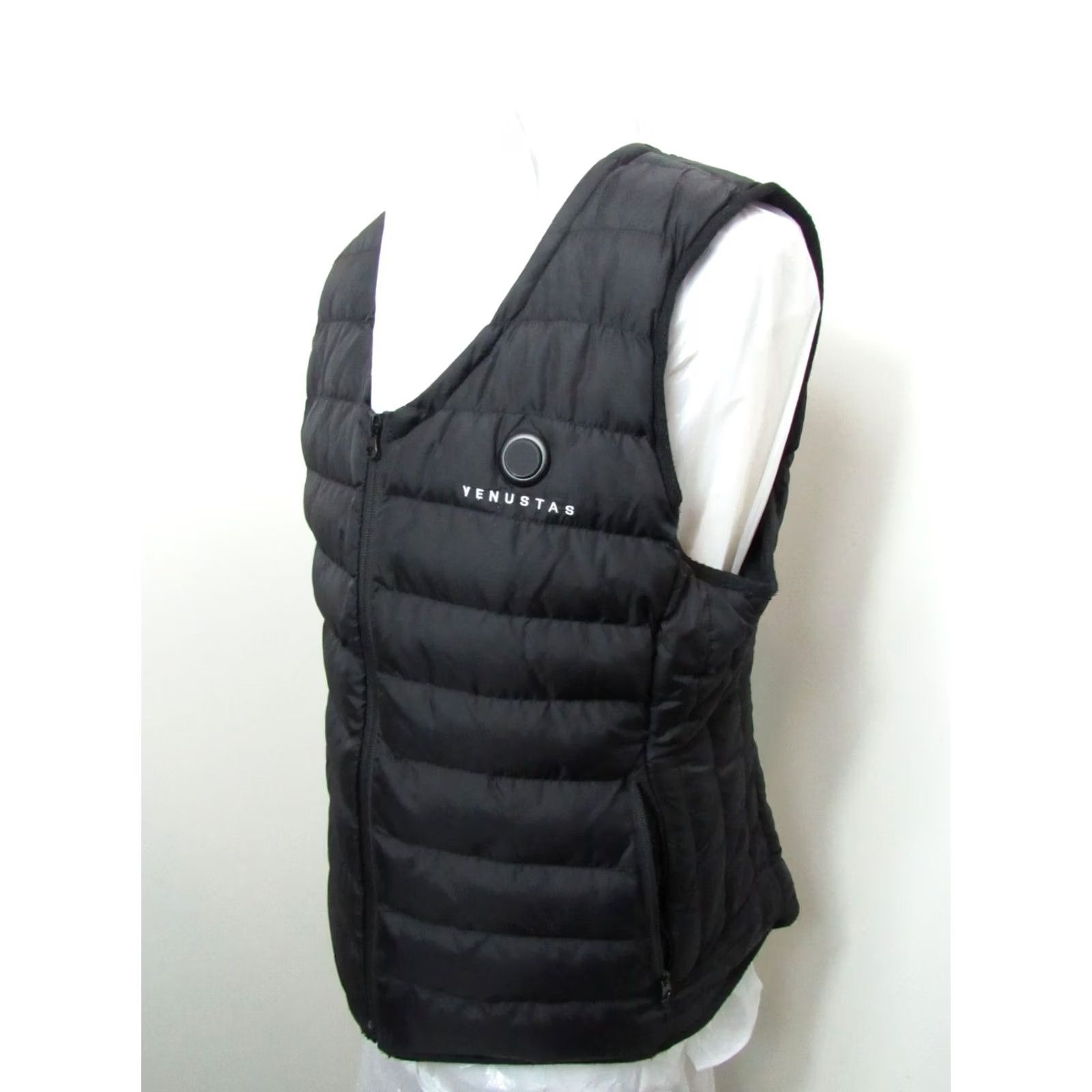 Vintage Ororo Heated Puffer Vest Womens Large Black Size L / US 10 / IT 46 - 3 Thumbnail