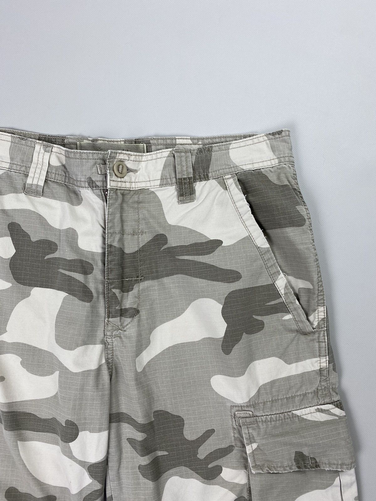 Schott Schott vintage men’s military cargo camo rip stop shorts Size US 32 / EU 48 - 12 Thumbnail