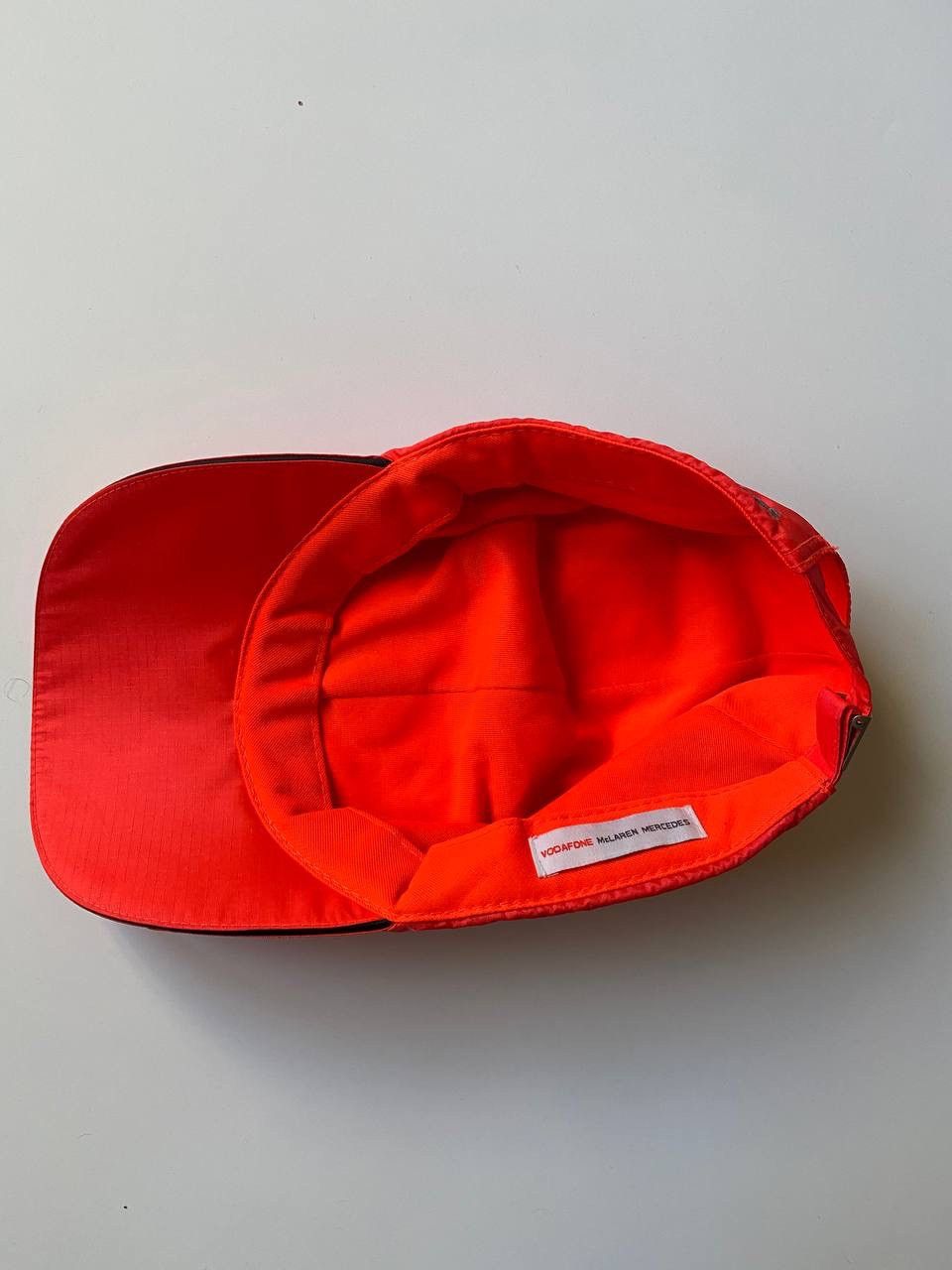 Malcolm McLaren Vintage Mercedes Benz McLaren Cap Formula 1 OS Size ONE SIZE - 5 Thumbnail