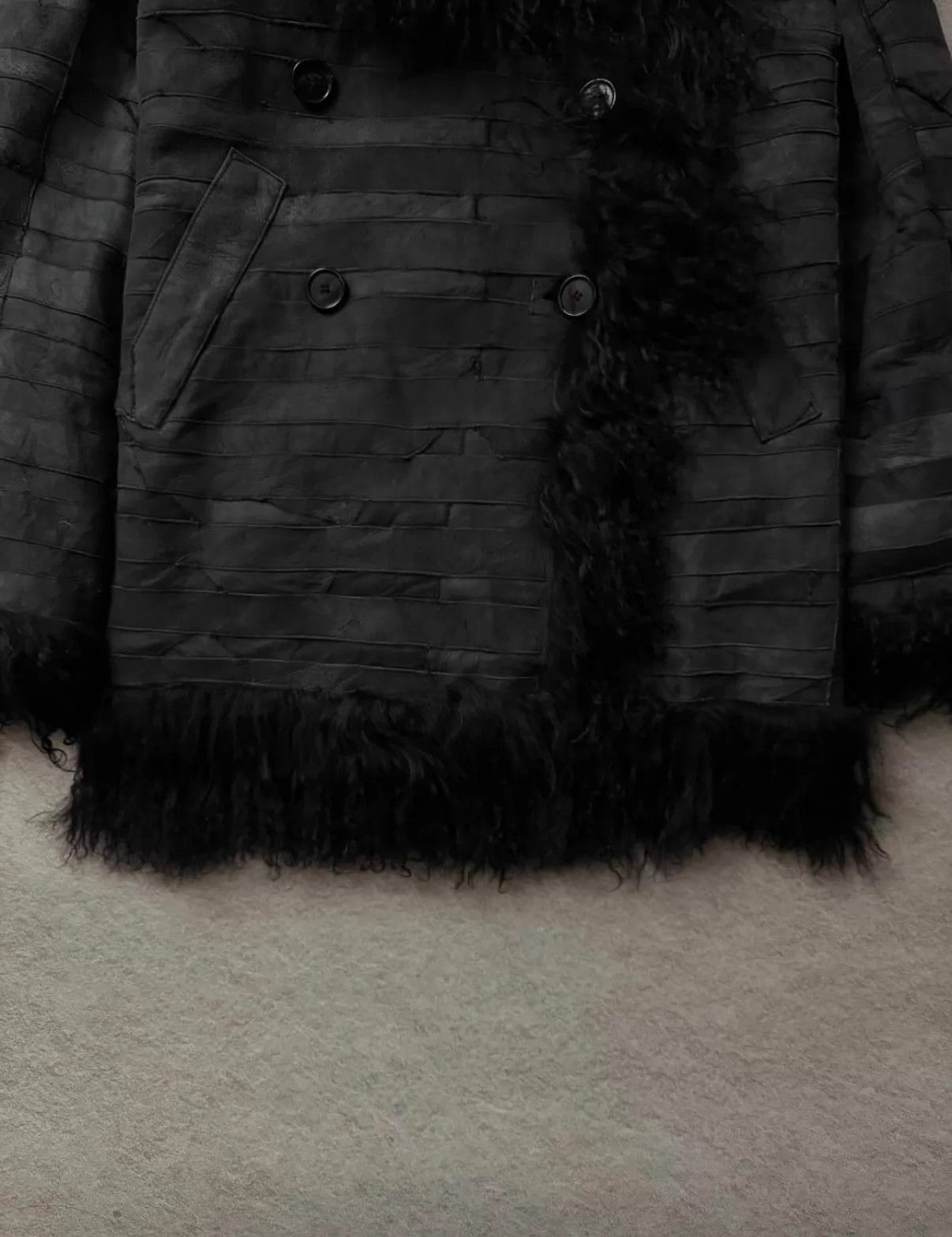 Ann Demeulemeester Ann Demeulemeester 93aw double-faced mink jacket XS Size XS / US 0-2 / IT 36-38 - 9 Thumbnail