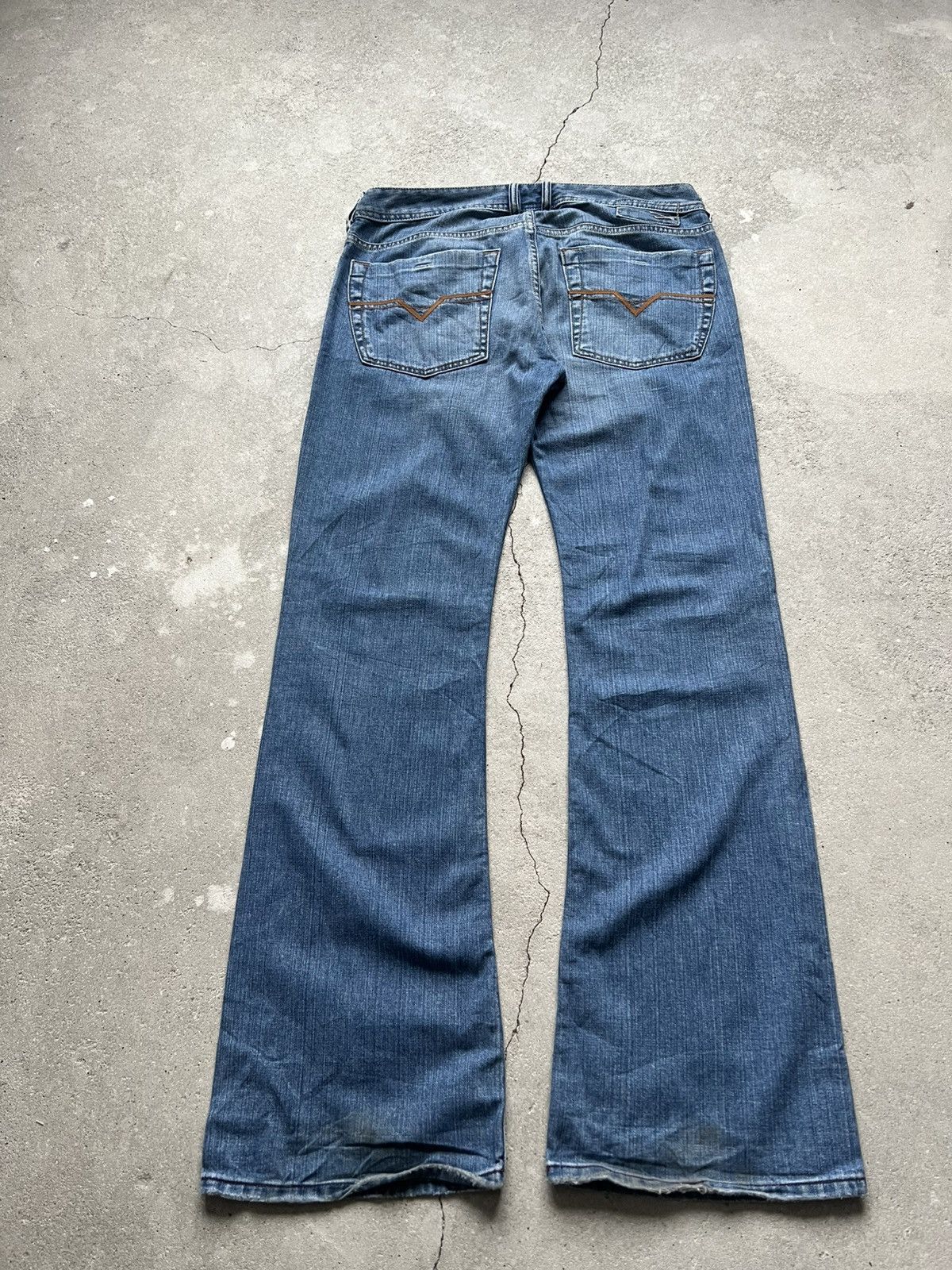 Diesel × Hysteric Glamour × If Six Was Nine Rare Flared Diesel Y2K Opium LGB style IfSixWasNine denim Size US 31 - 2 Thumbnail