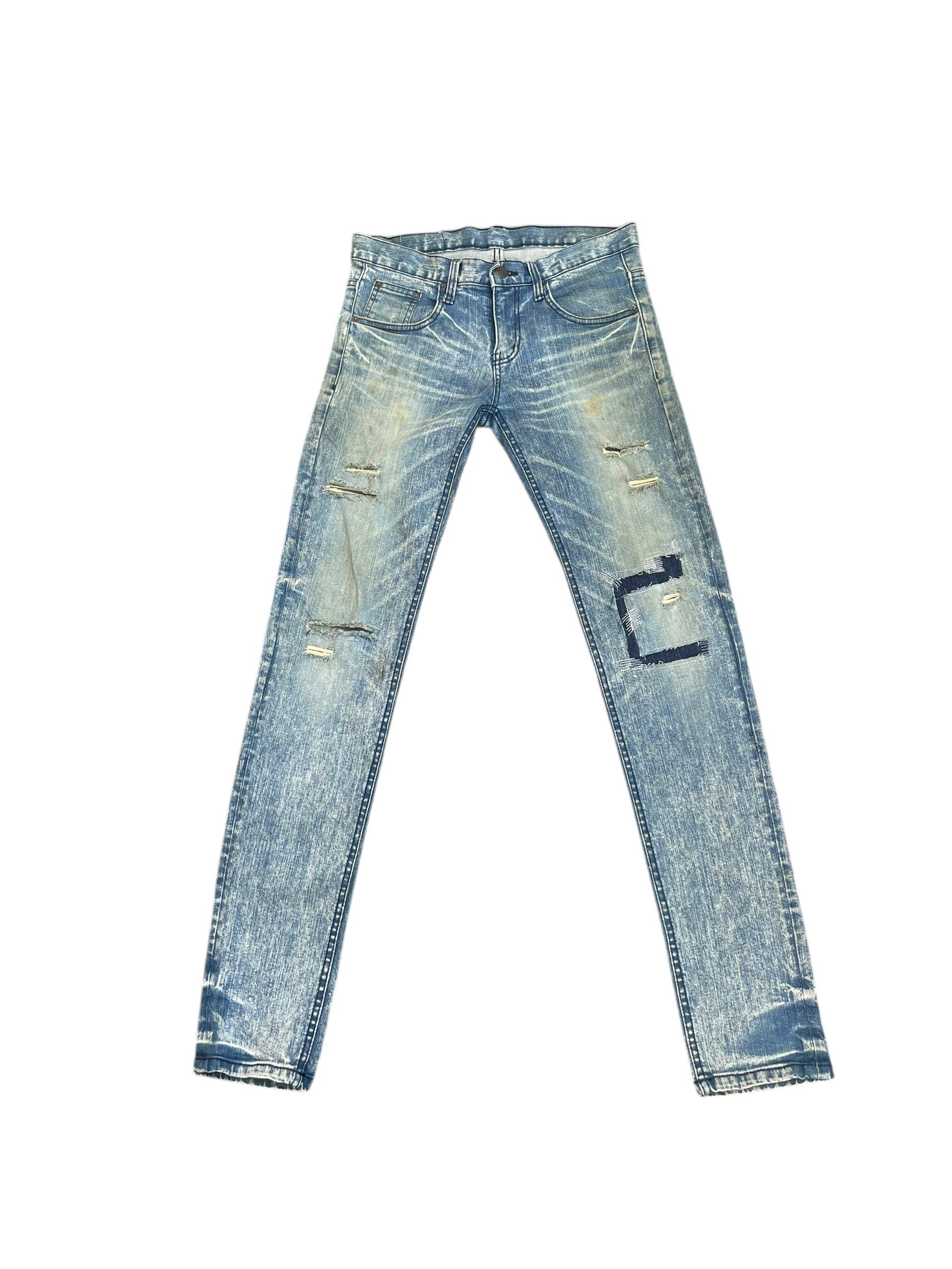 Hells Bells Hells Bells Distresed Denim Size US 32 / EU 48 - 1 Thumbnail