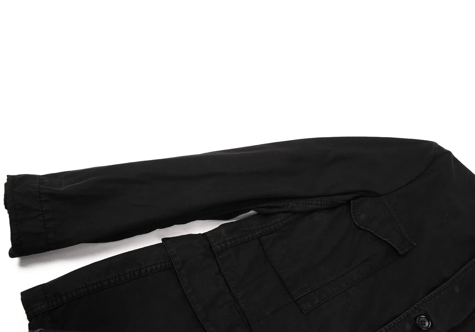 Junya Watanabe Military Jacket with Flap Pockets in Black, Size S Size US S / EU 44-46 / 1 - 8 Thumbnail