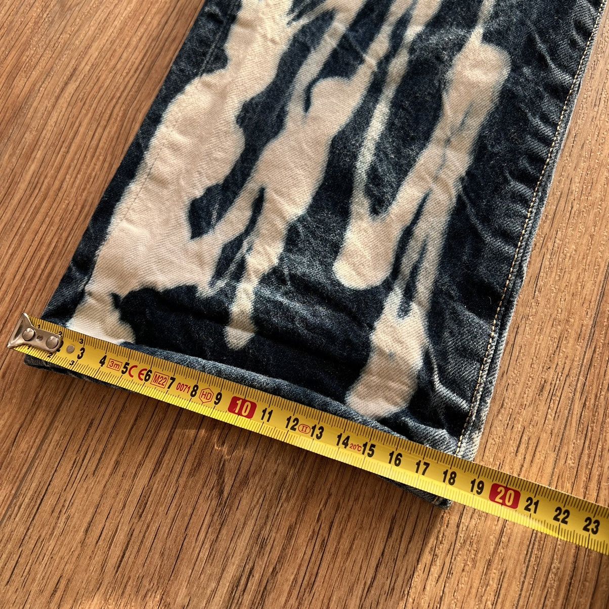 Levi's Levis selvedge denim japanese brand blue full printed custom Size US 30 / EU 46 - 14 Thumbnail