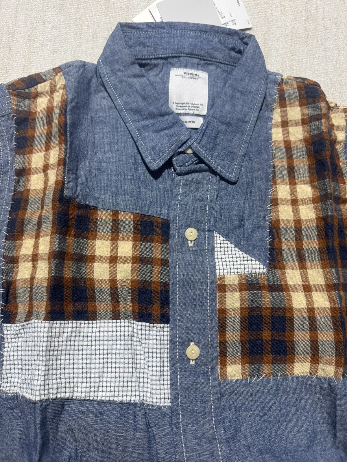Visvim Granger shirt chambray size 2 Size US M / EU 48-50 / 2 - 2 Thumbnail