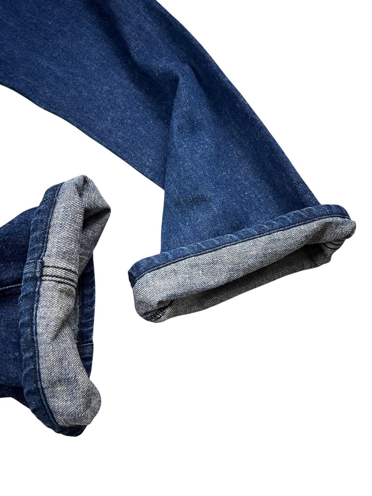 Comme des Garcons × Japanese Brand SEA 🇯🇵 Indigo Low Crotch Fatigue Denim Pants Size US 30 / EU 46 - 8 Thumbnail