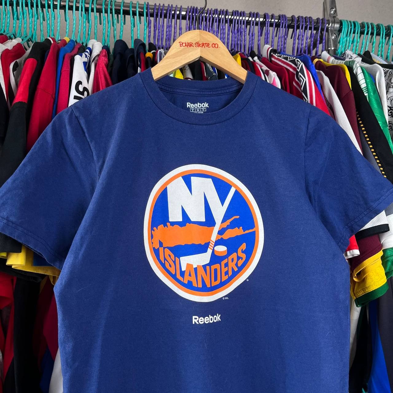 Reebok Reebok NHL New York Islanders Blue Tshirt Size S Size US S / EU 44-46 / 1 - 3 Thumbnail
