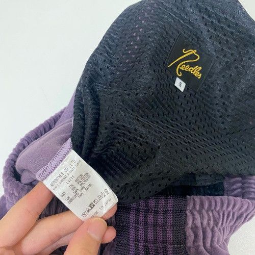 Needles Sweat Pants Velour Track Side Tape Purple Size US 26 / EU 42 - 4 Thumbnail