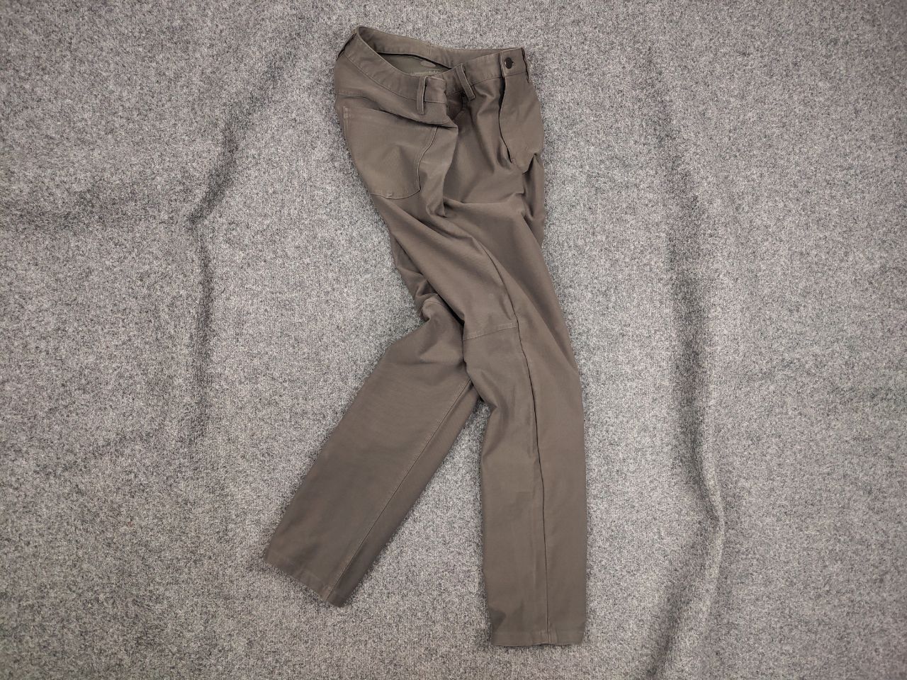 Lululemon Lululemon Design canvas mens beige Trouser Pants Size US 31 - 1 Thumbnail