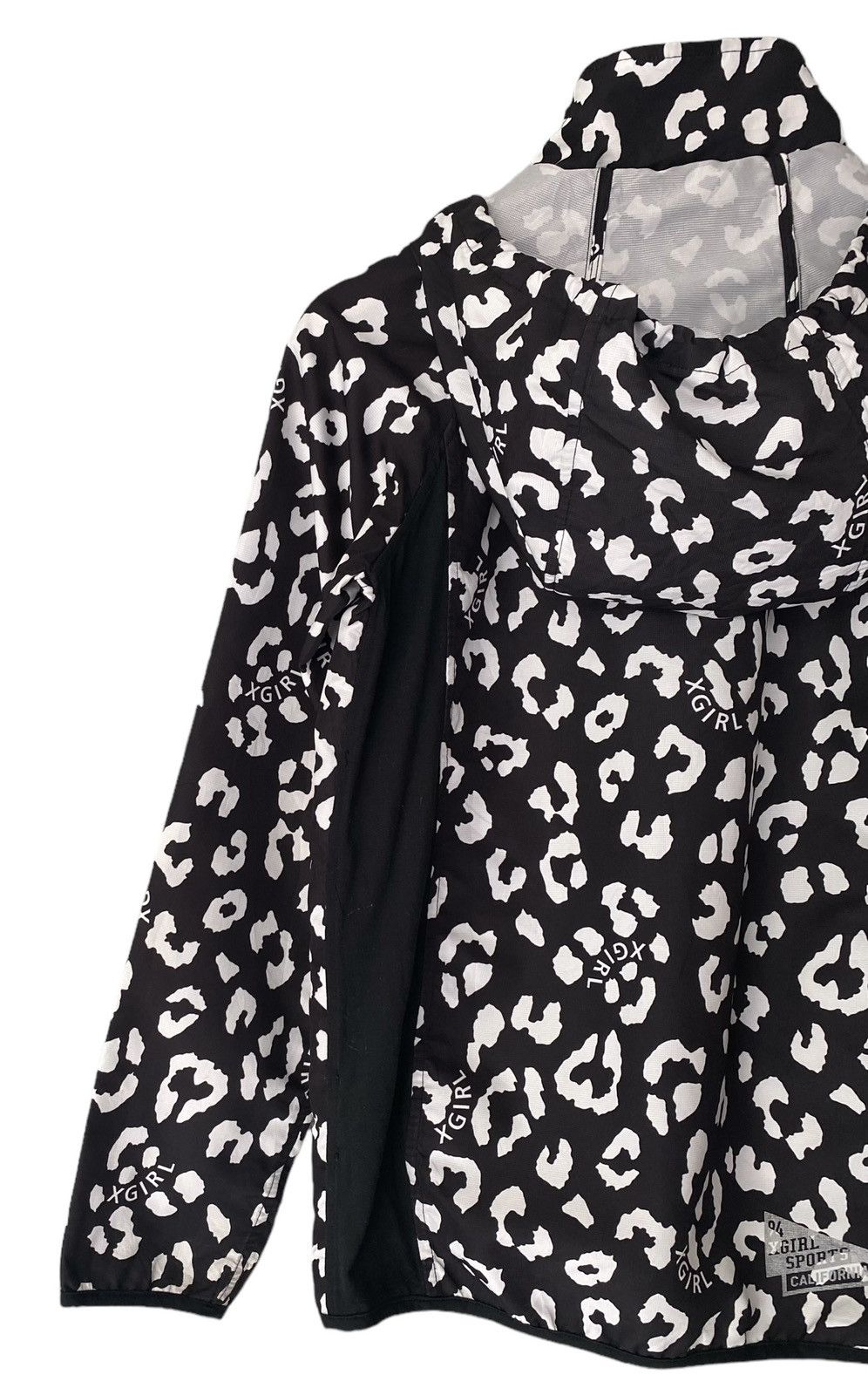 Vintage XGIRL Full Print Zipper Hoodie Outdoor Jacket (M) Size US M / EU 48-50 / 2 - 8 Thumbnail
